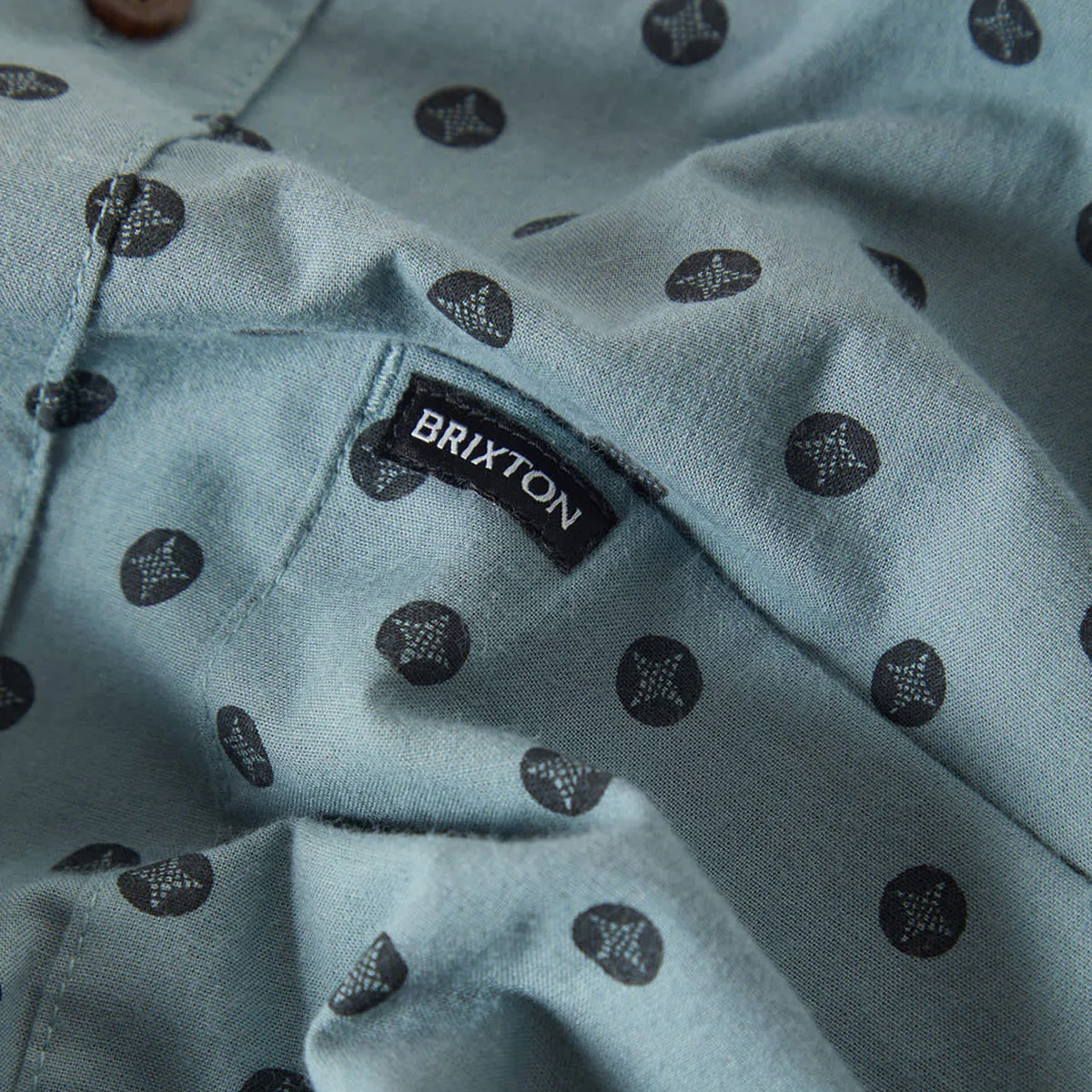 Brixton Charter Print Shirt - Micro Street Tile - Image 6