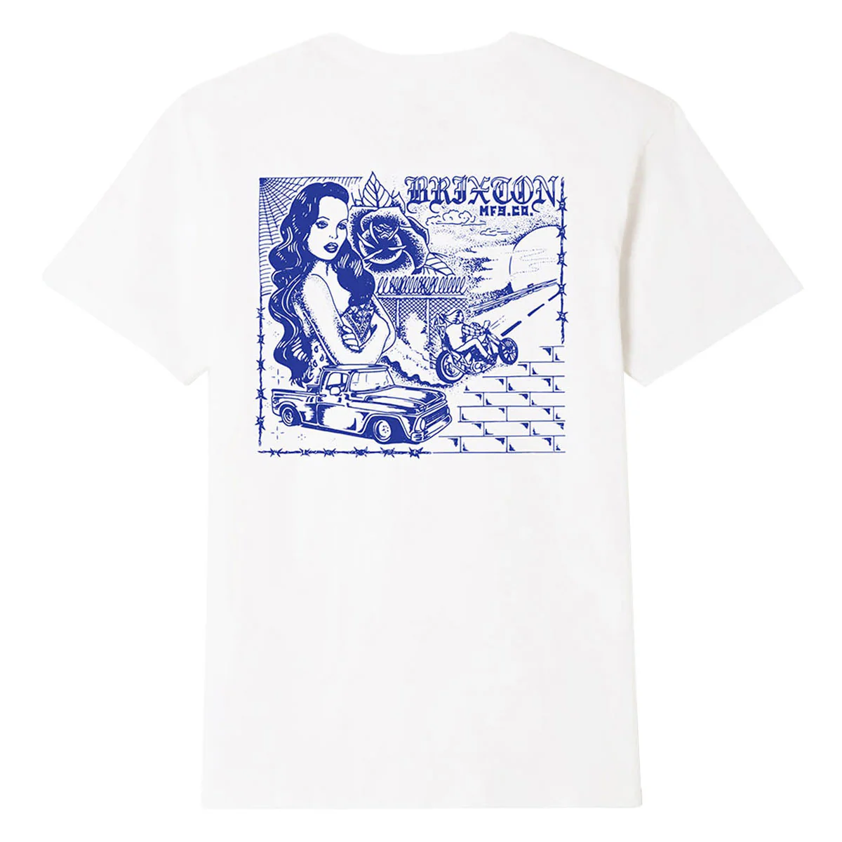 Brixton Cisco T-Shirt - White