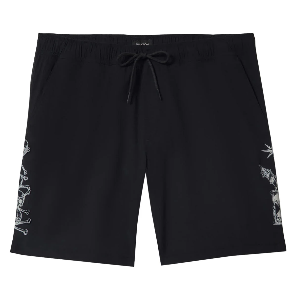 Brixton Everyday Hybrid 7" Shorts - Black/White
