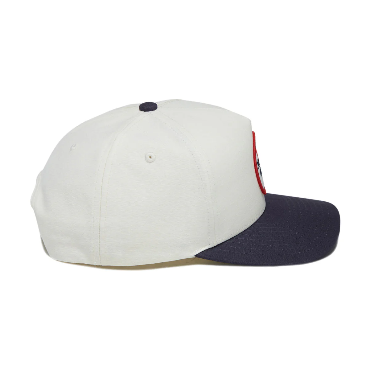Brixton First Rodeo Snapback Hat - Whitecap/Navy - Image 4
