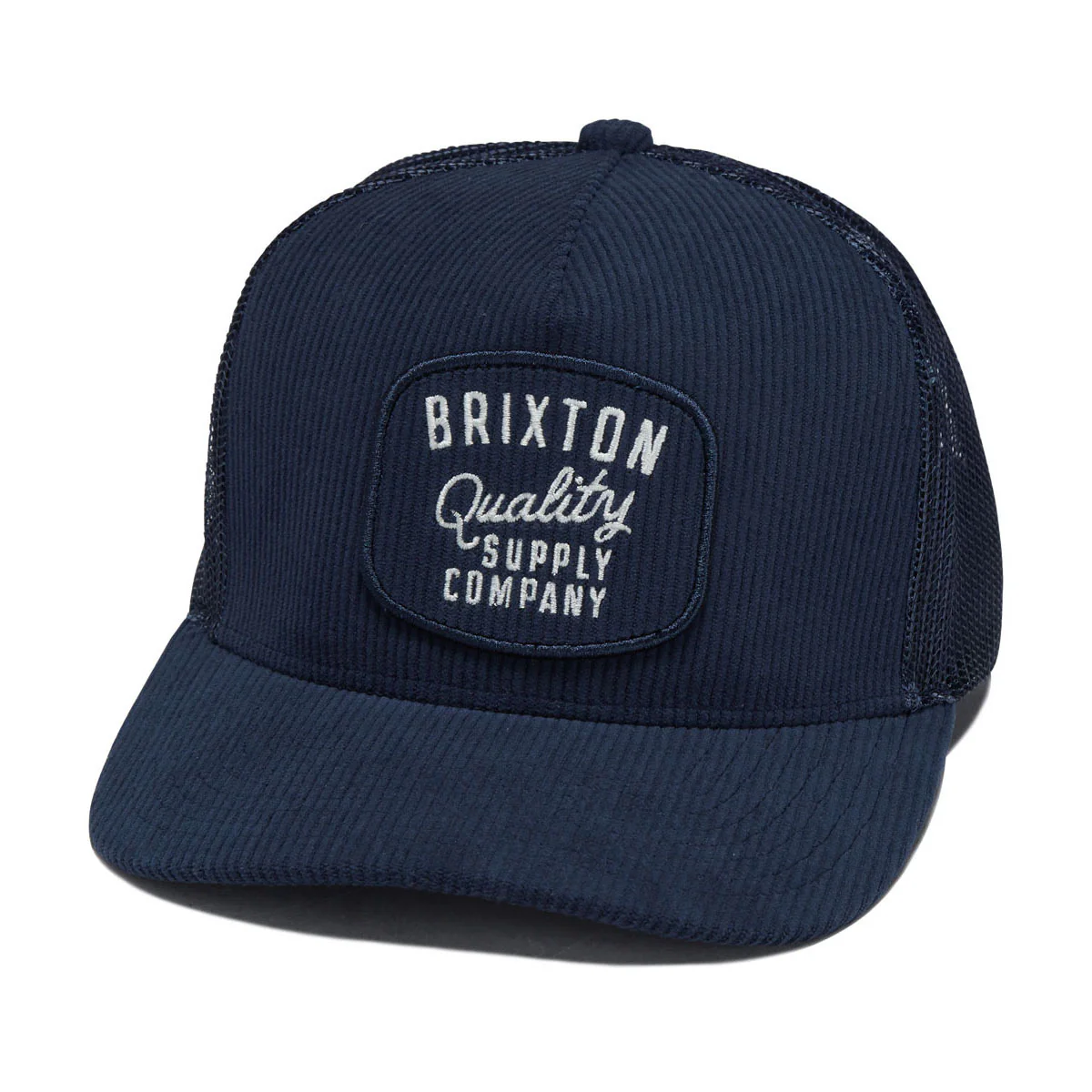 Brixton Hubal C Mp Trucker Hat - Dark Navy Corduroy