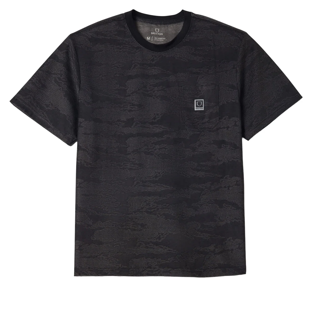 Brixton Journey Pocket T-Shirt - Black Tiger Camo