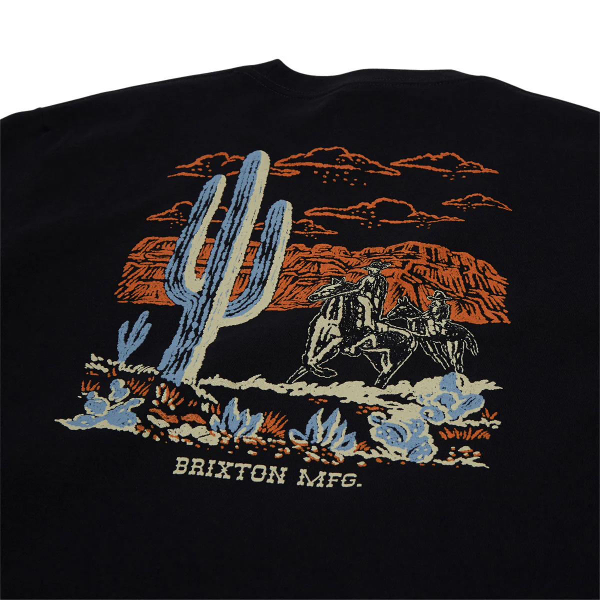 Brixton Keslo T-Shirt - Black - Image 4