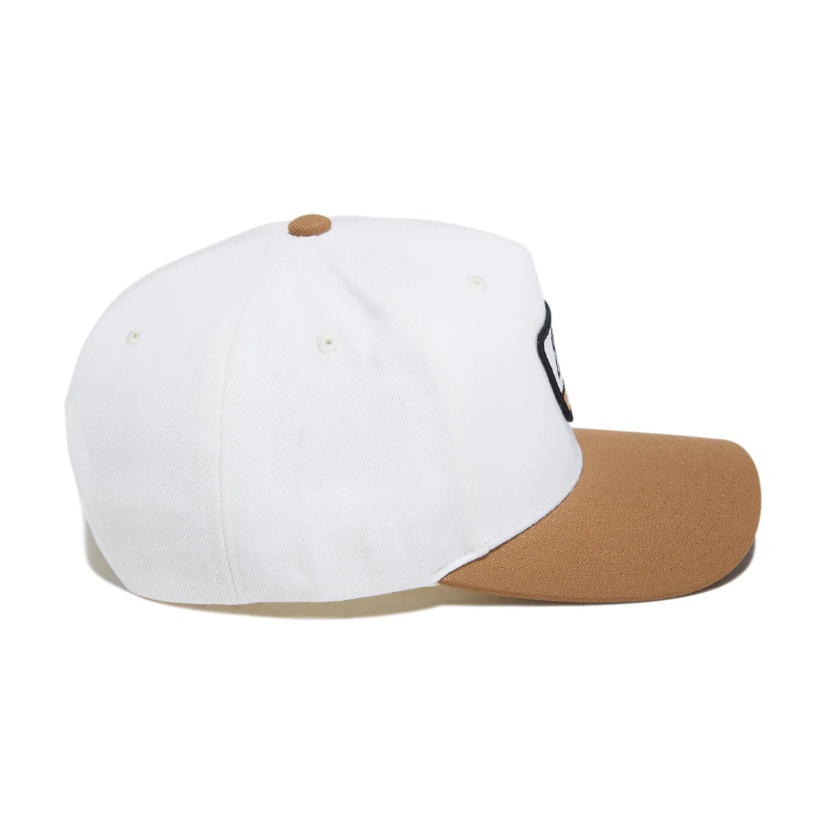 Brixton Linwood C Netplus Mp Snapback Hat - Off White/Copper - Image 4