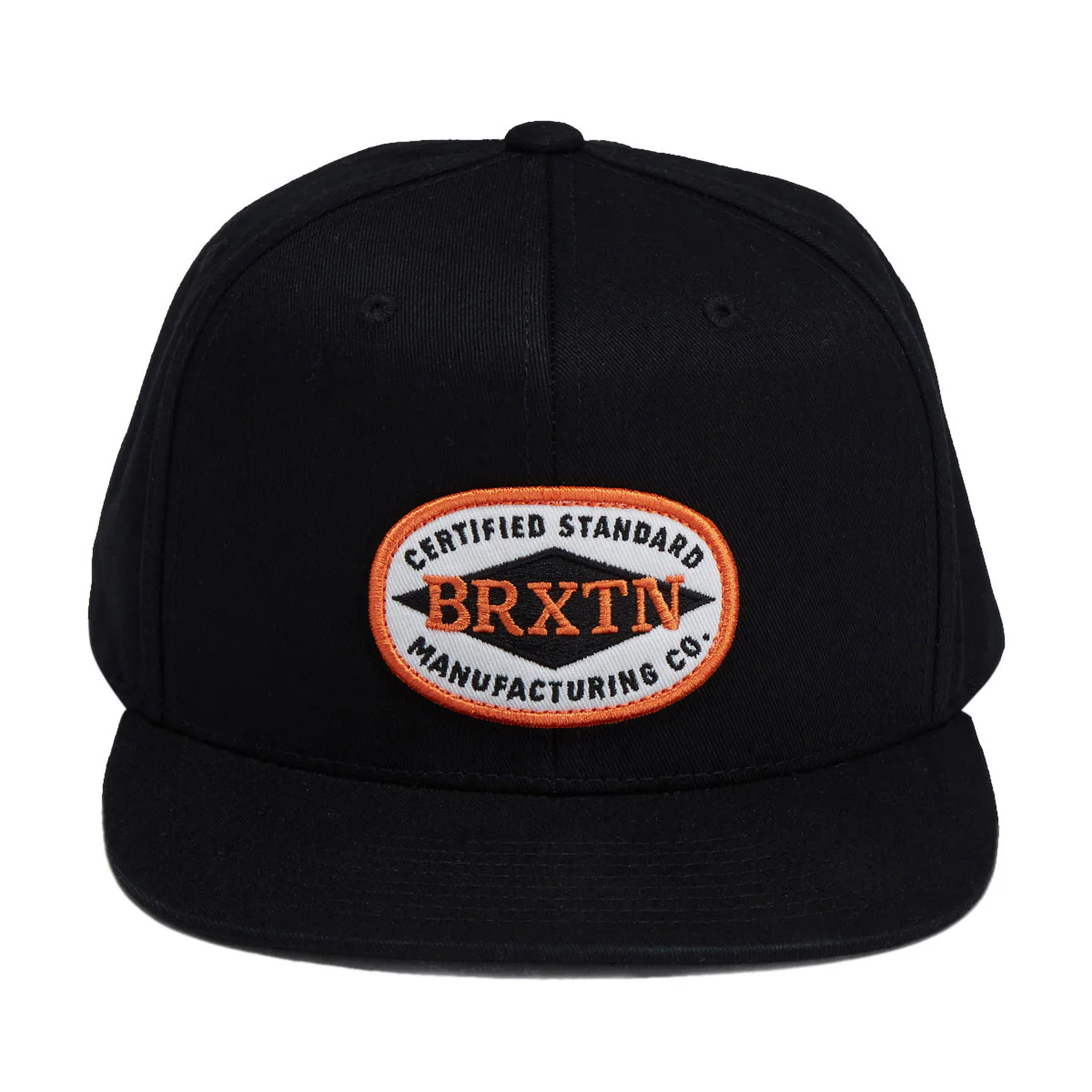 Brixton Meyers Snapback Hat - Black - Image 5