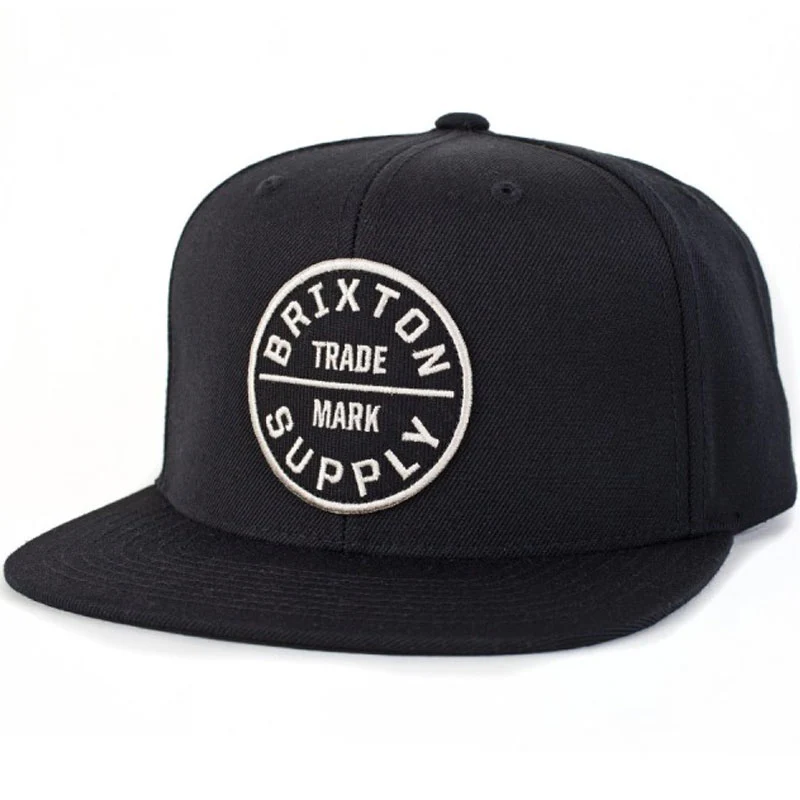 Brixton Oath III Snapback Hat - Black