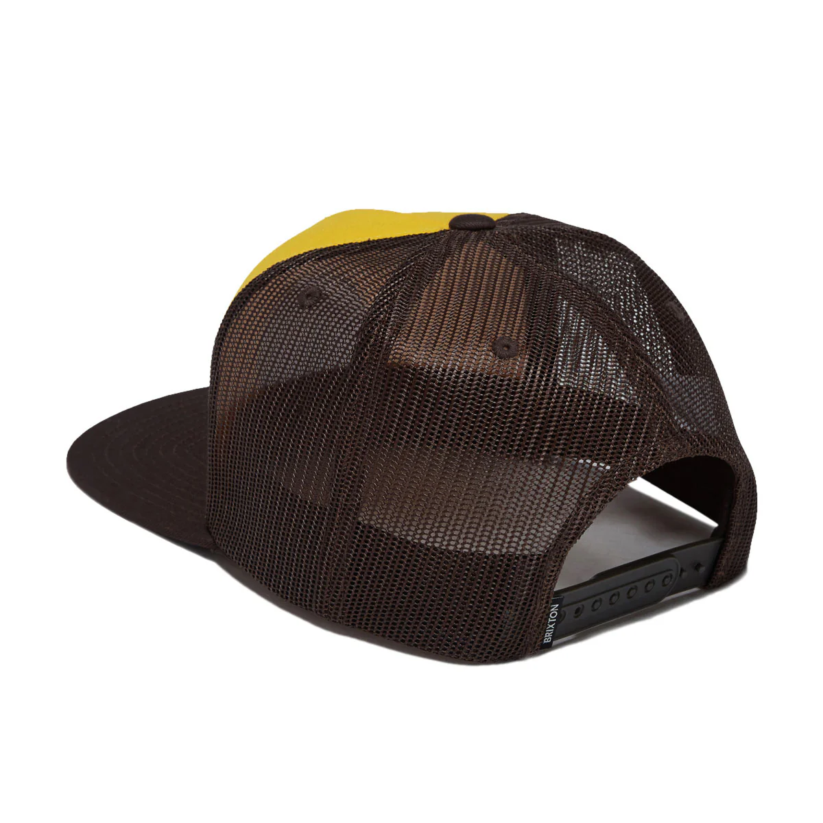 Brixton Oath Mp Trucker Hat - Golden Hour/Coco - Image 2
