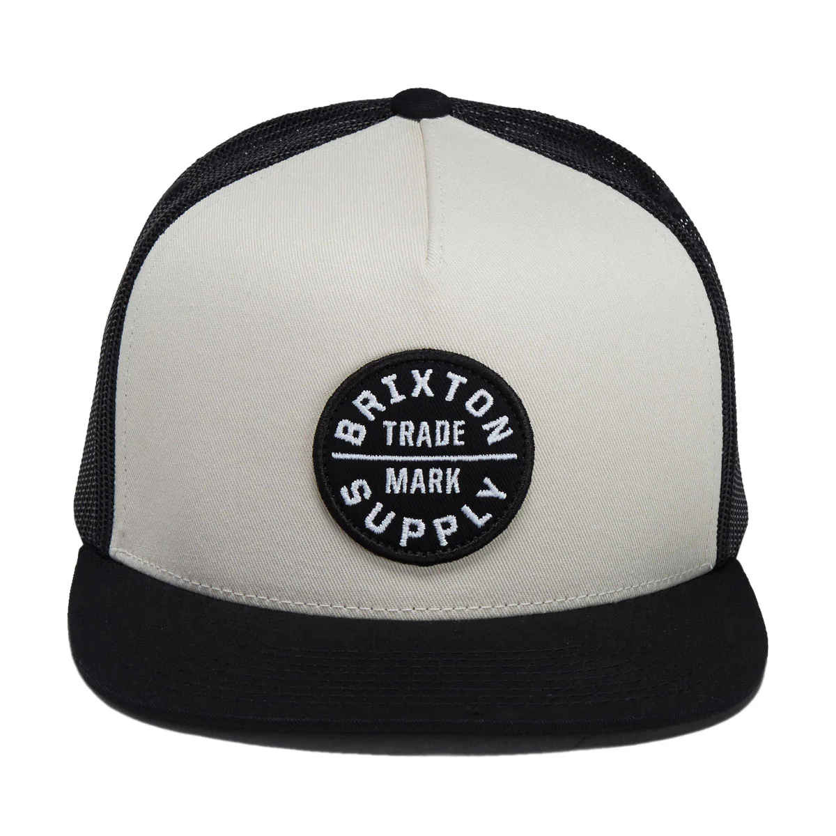 Brixton Oath Mp Trucker Hat - Whitecap/Black - Image 3