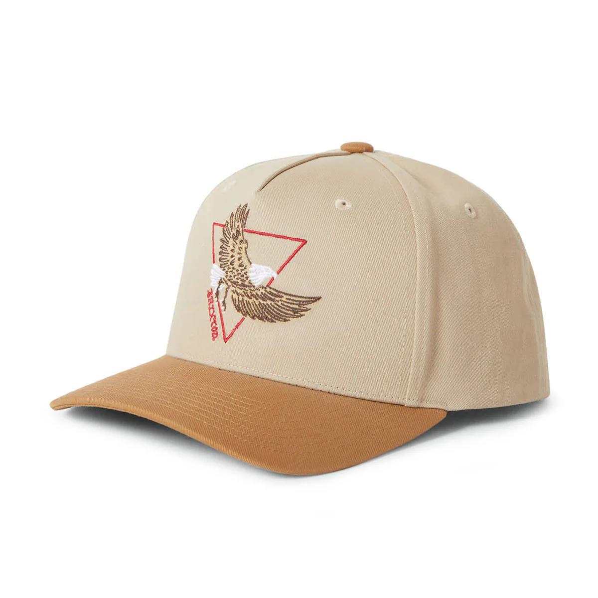 Brixton Opal C Np Mp Snapback Hat - Sand/Dark Khaki