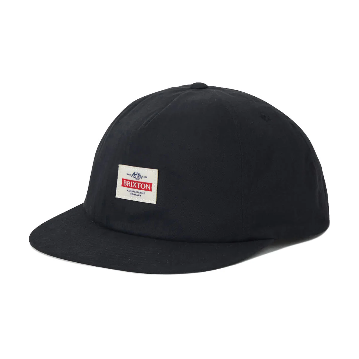 Brixton Pinnacle MP Snapback Hat - Washed Black