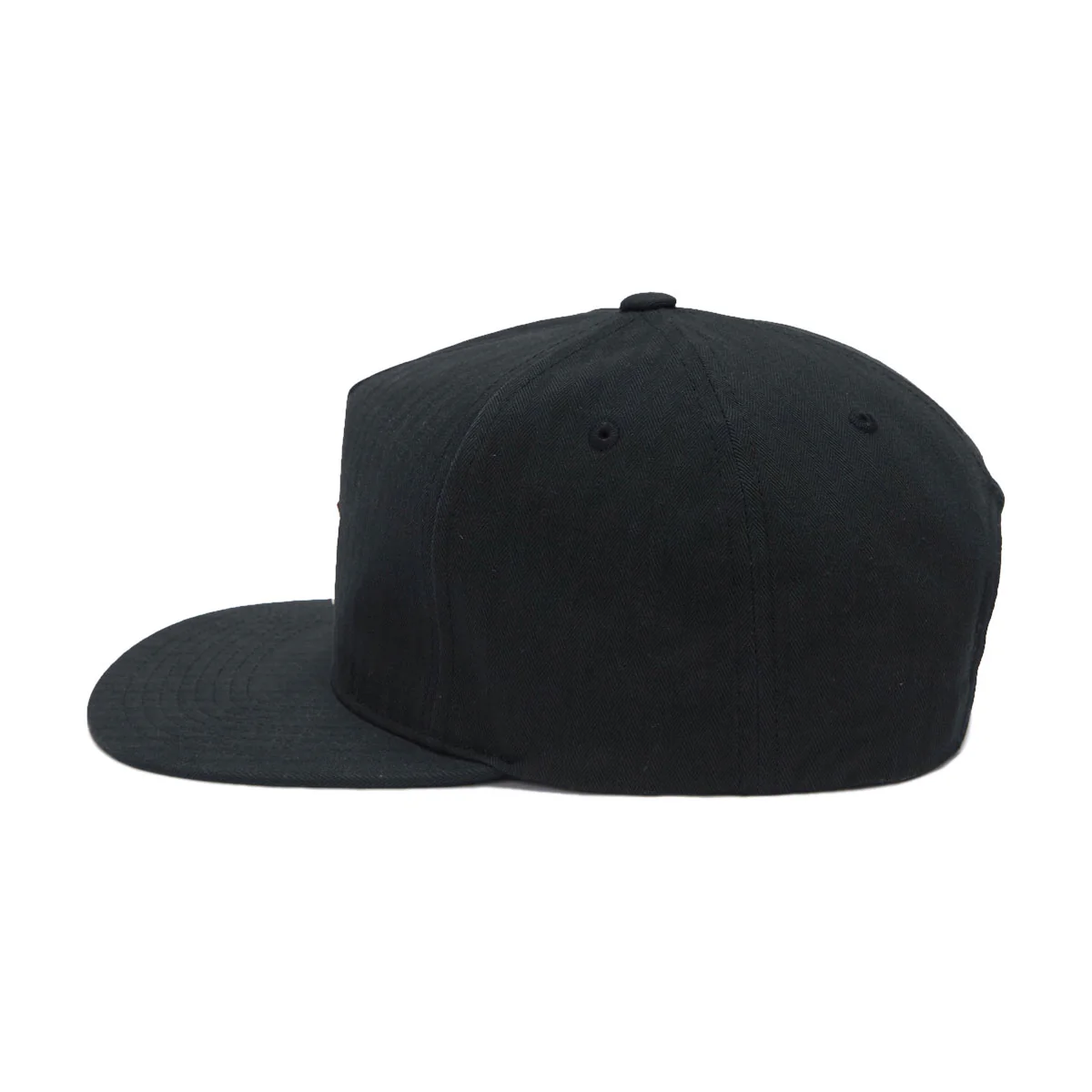 Brixton Pinnacle MP Snapback Hat - Washed Black - Image 4