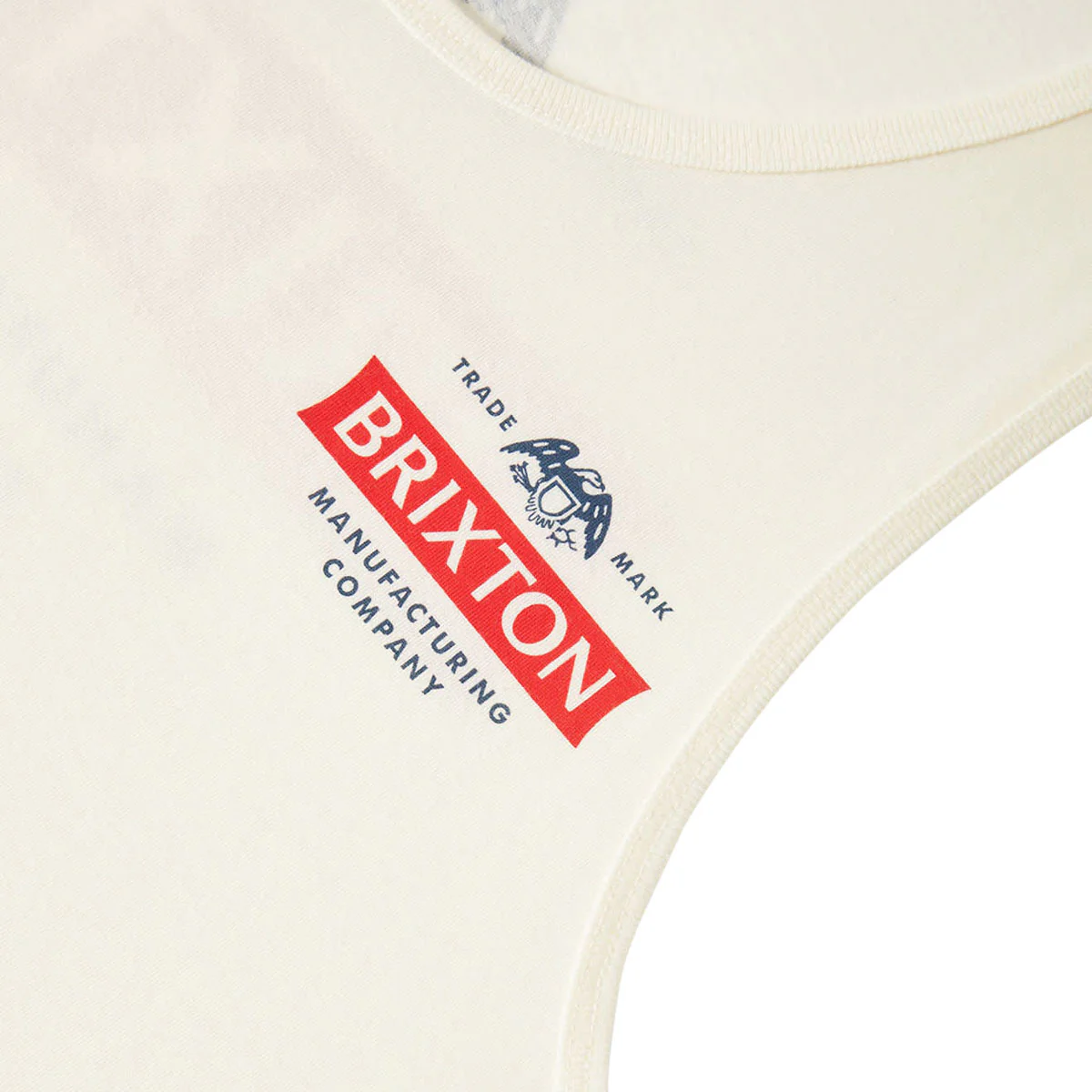 Brixton Pinnacle Tank Top - Off White - Image 3