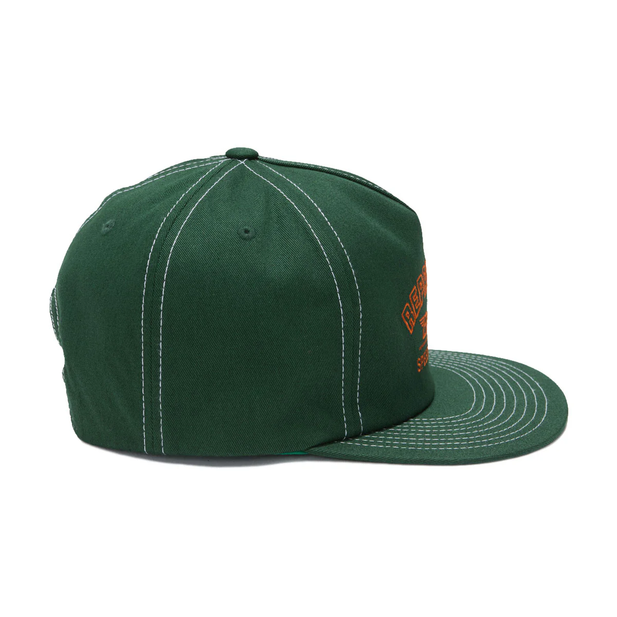 Brixton Repair Shop HP Snapback Hat - Primal Green - Image 3