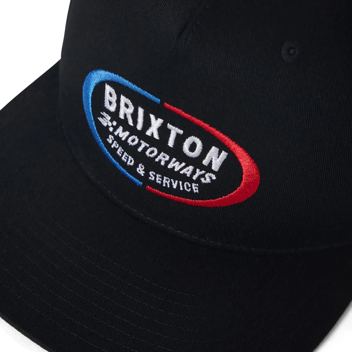 Brixton Rhett MP Snapback Hat - Black - Image 6