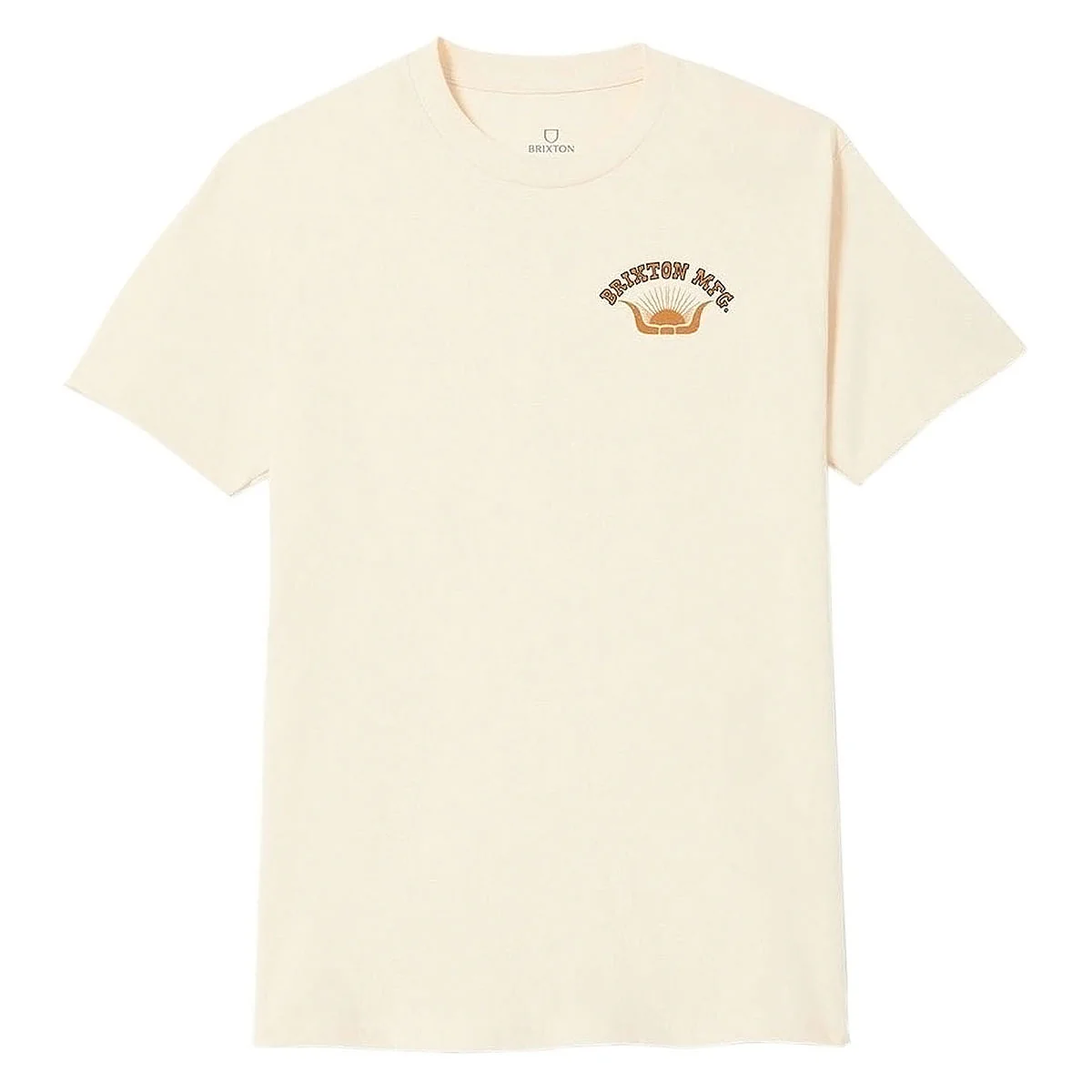 Brixton Stirrup T-Shirt - Cream - Image 2