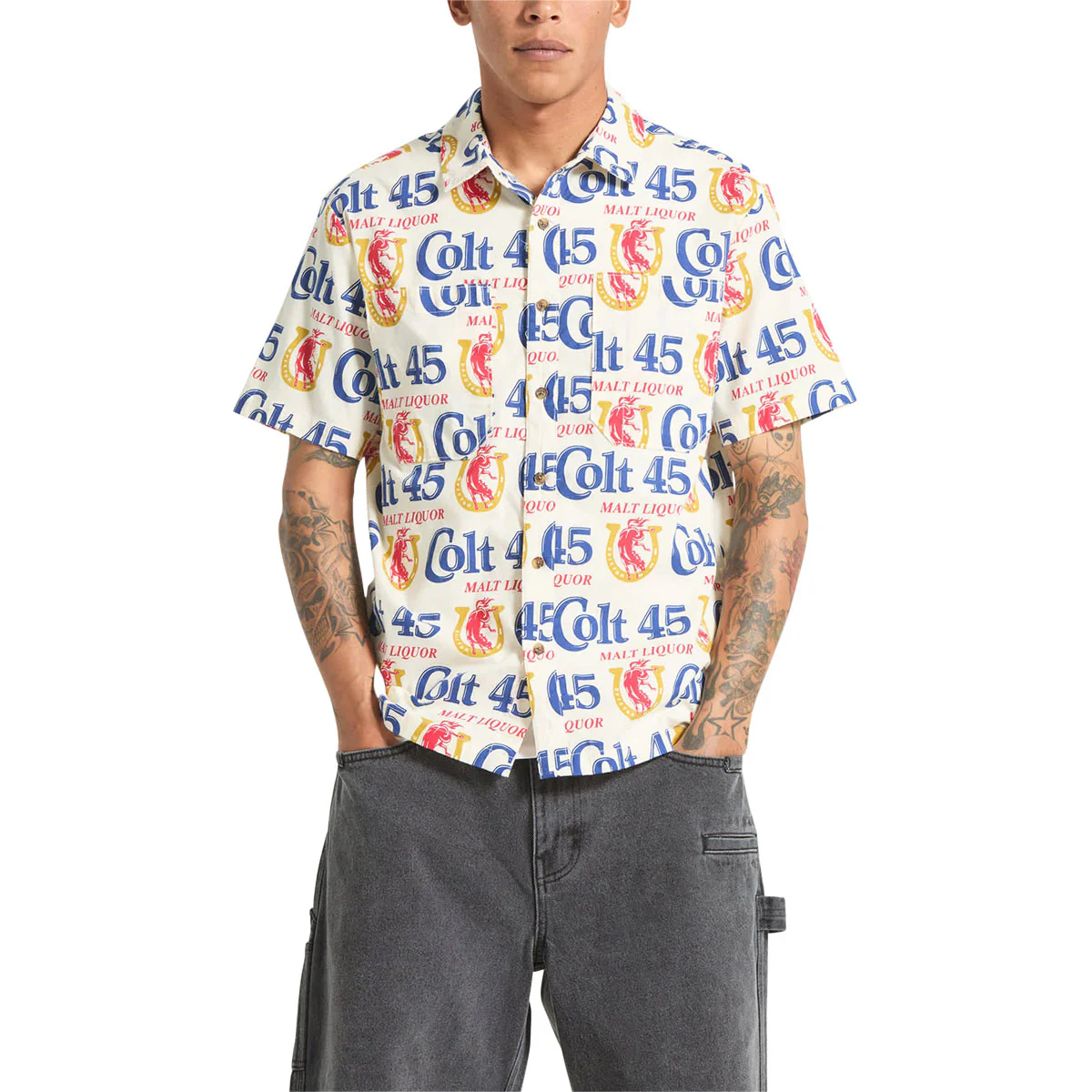 Brixton x Colt 45 Shirt - Multi