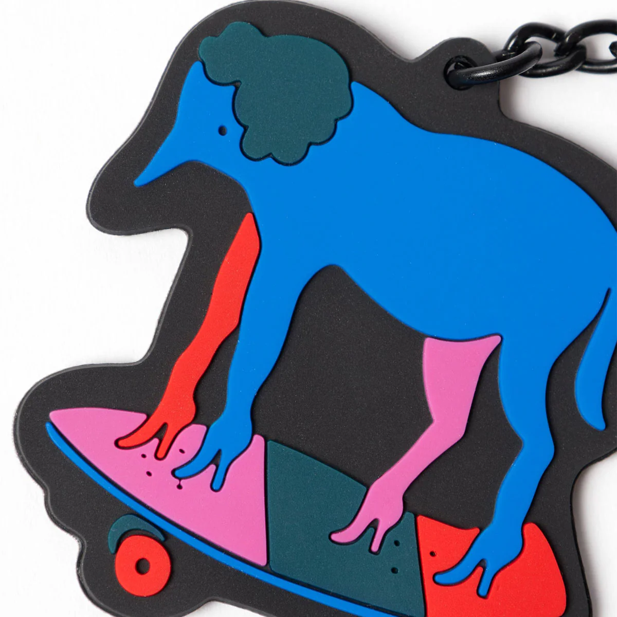By Parra Jean Pierre Le Douche Keychain - Blue - Image 3