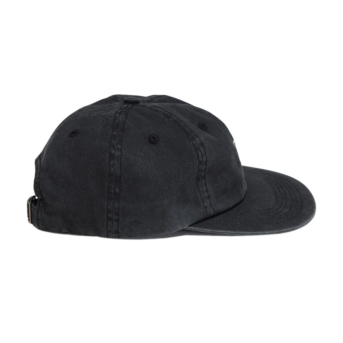 By Parra Signature 6 Panel Hat - Black Twill - Image 4