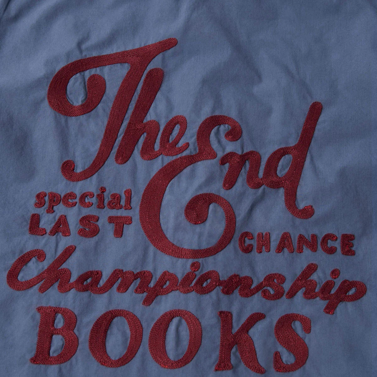 By Parra The End Books Shirt - Blue - Image 3