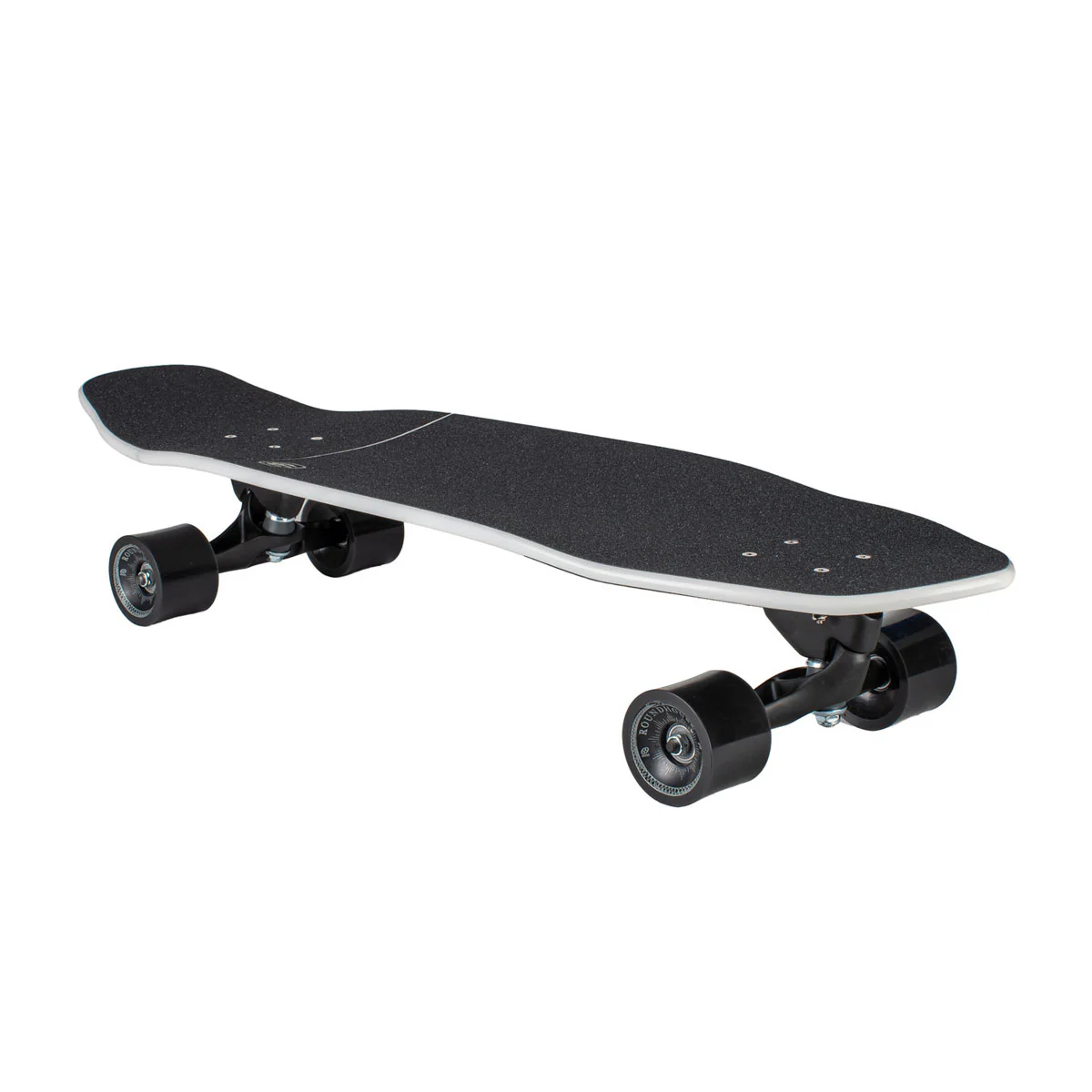 Carver Black Tip Carbon Fiber CX 32.5" Pre-Built Surfskate Complete - Image 3