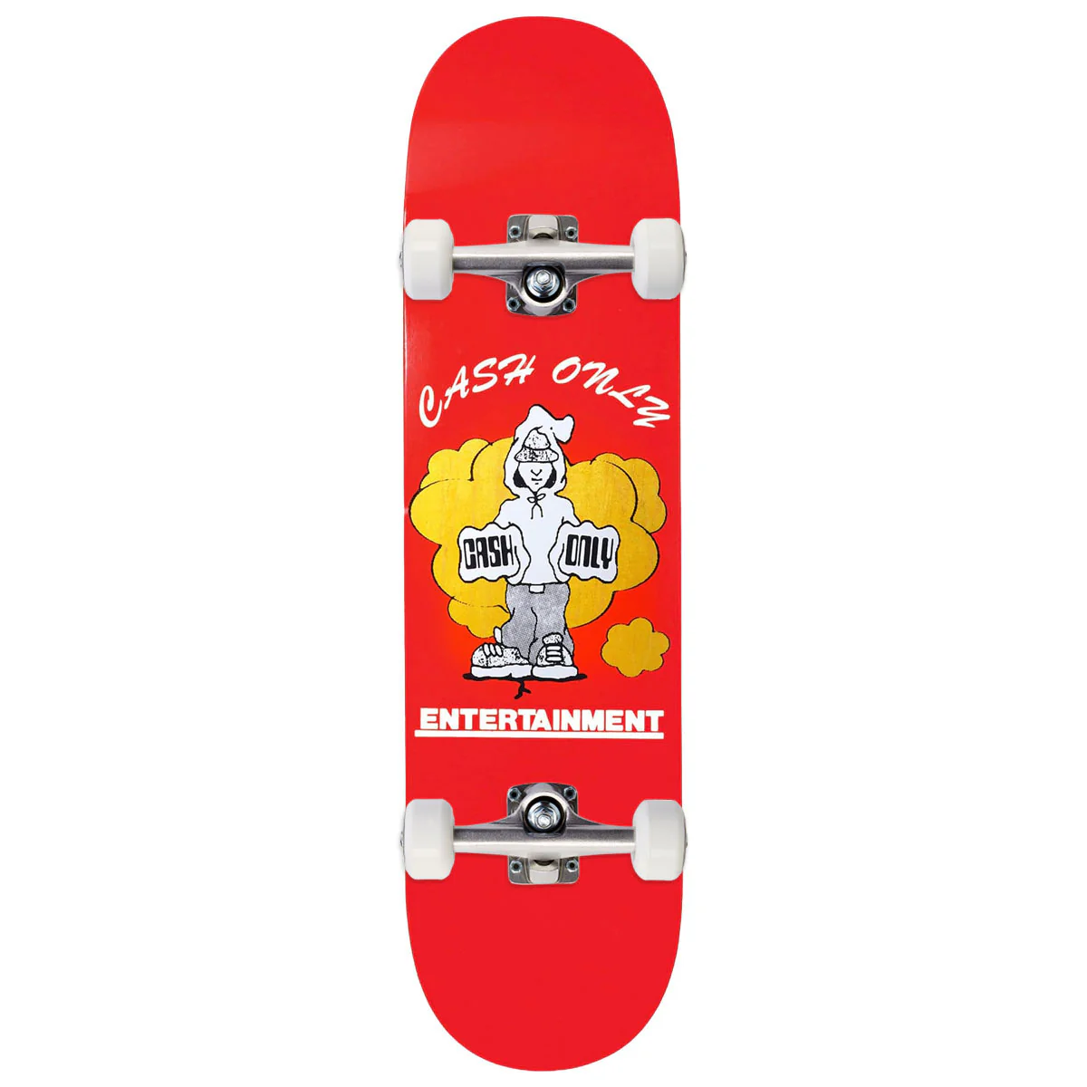 Cash Only Knuckles Skateboard Complete - 8.25"