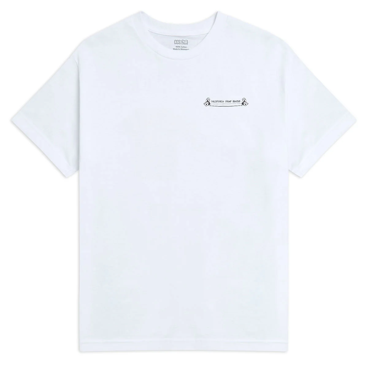 CCS 40 Year Phone T-Shirt - White - Image 3