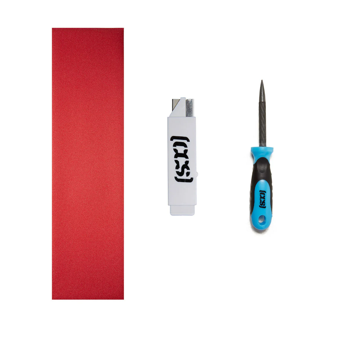 CCS All In One Grip Tape Skate Bundle - Red