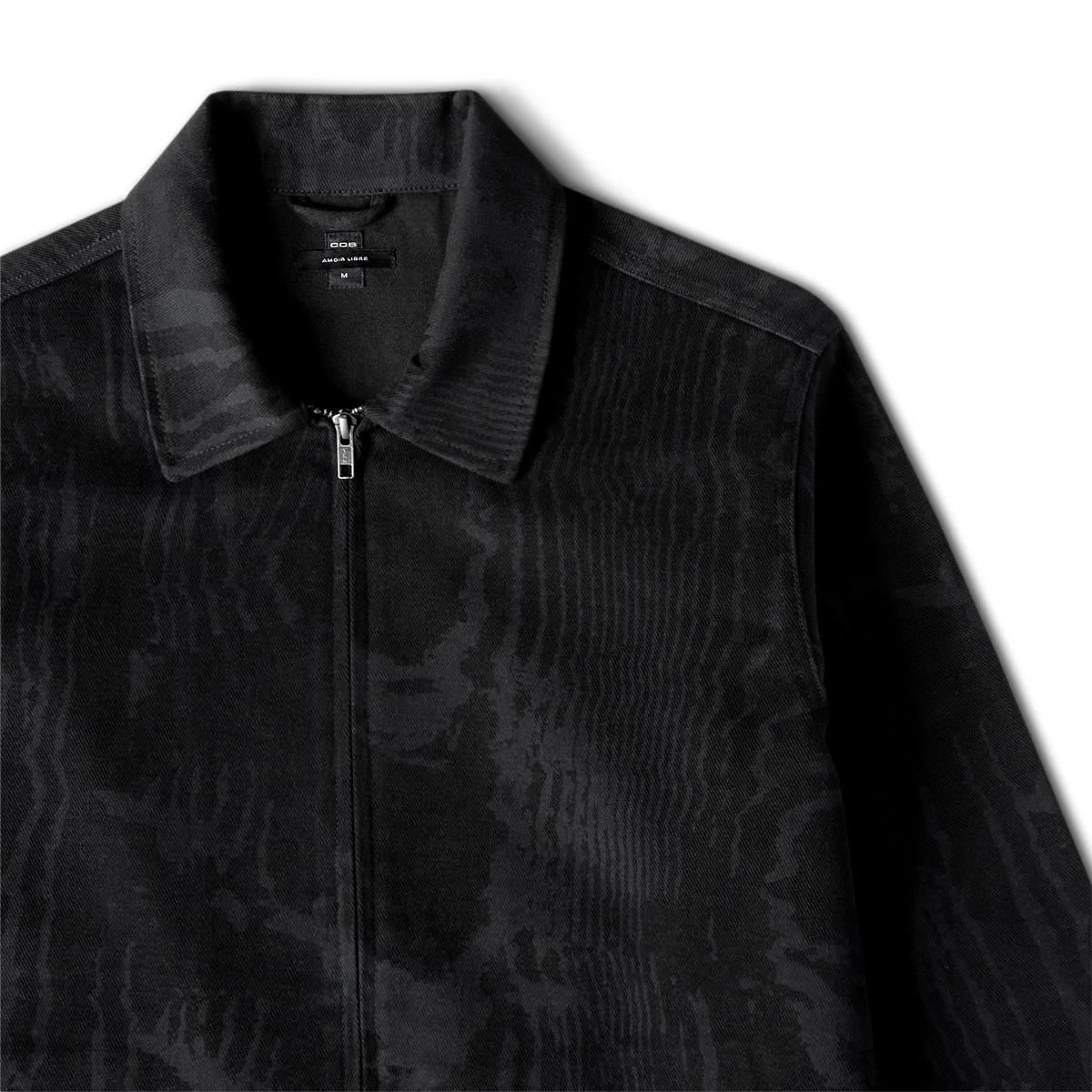 CCS Amoir Libre Zip Chore Jacket - Black Distortion - Image 3