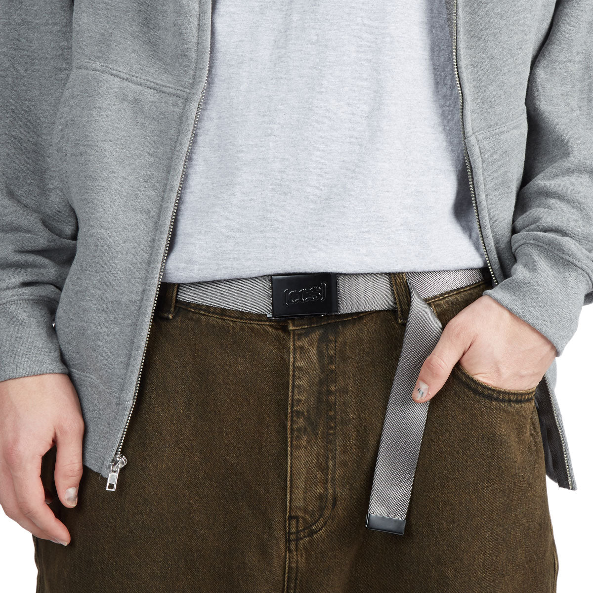 CCS Black Logo Buckle Belt - Royal Blue - Image 5