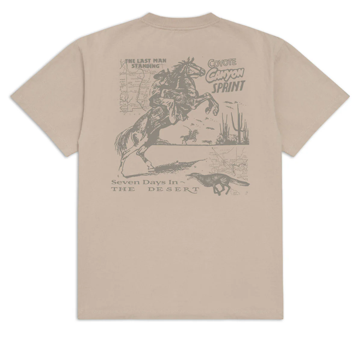 CCS Bootleg Coyote Canyon Sprint T-Shirt - Sand - LG