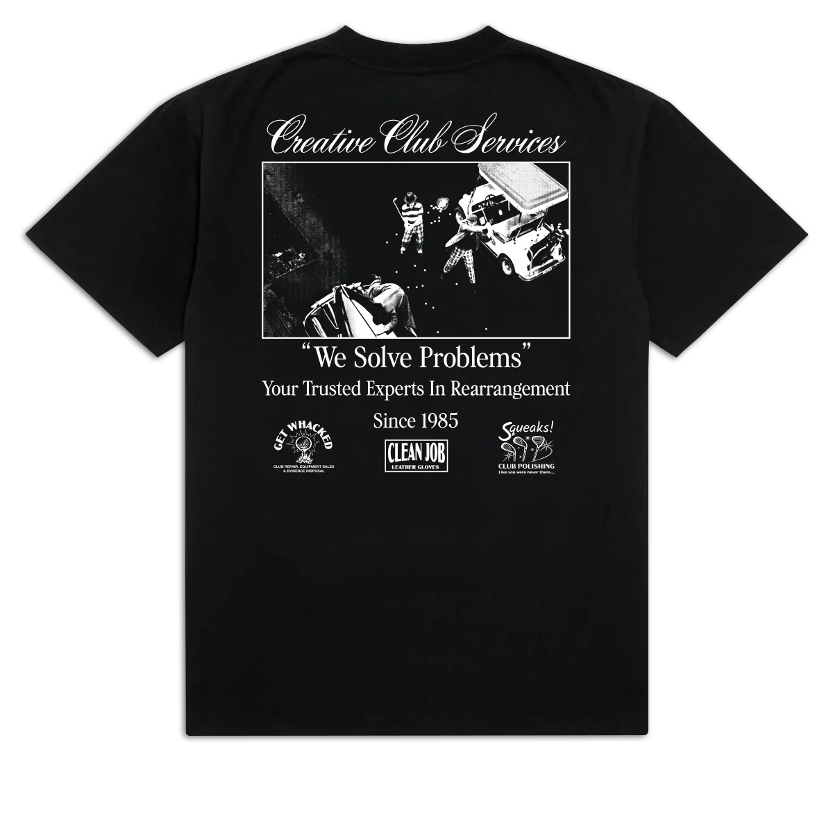 CCS Bootleg Creative Club Services T-Shirt - Black