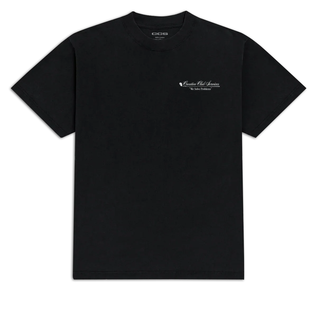 CCS Bootleg Creative Club Services T-Shirt - Black - SM