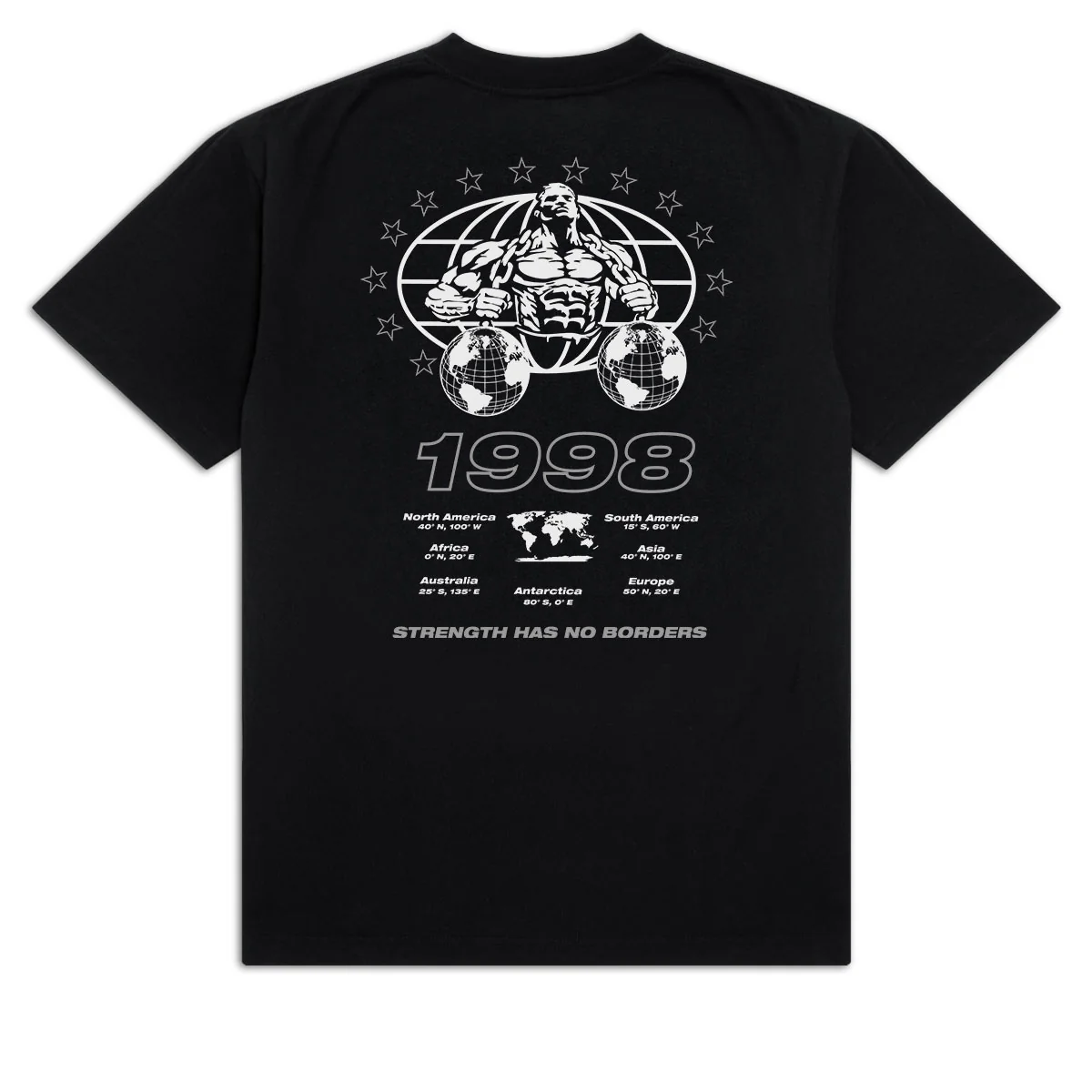 CCS Bootleg Continental Competition of Strength T-Shirt - Black - XL