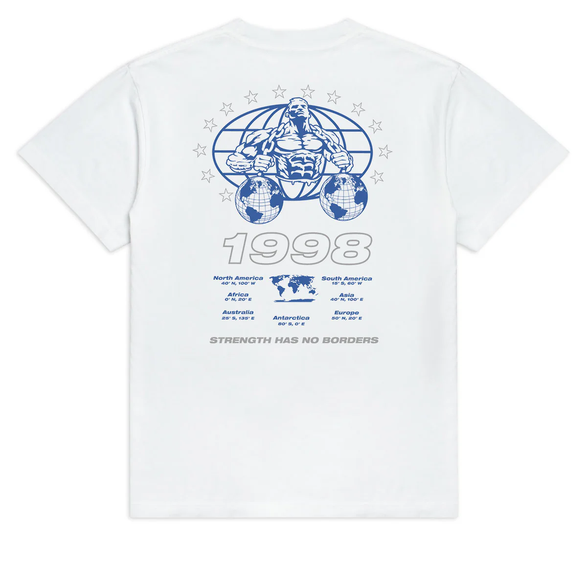 CCS Bootleg Continental Competition of Strength T-Shirt - White