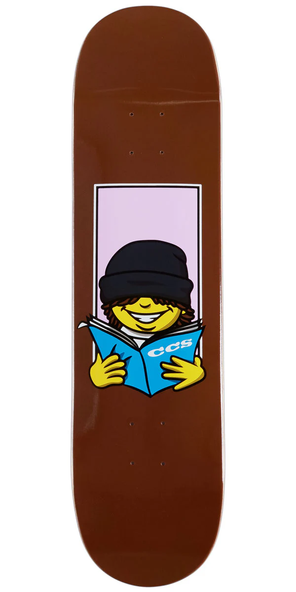 CCS Catalog Kid Skateboard Deck - Brown