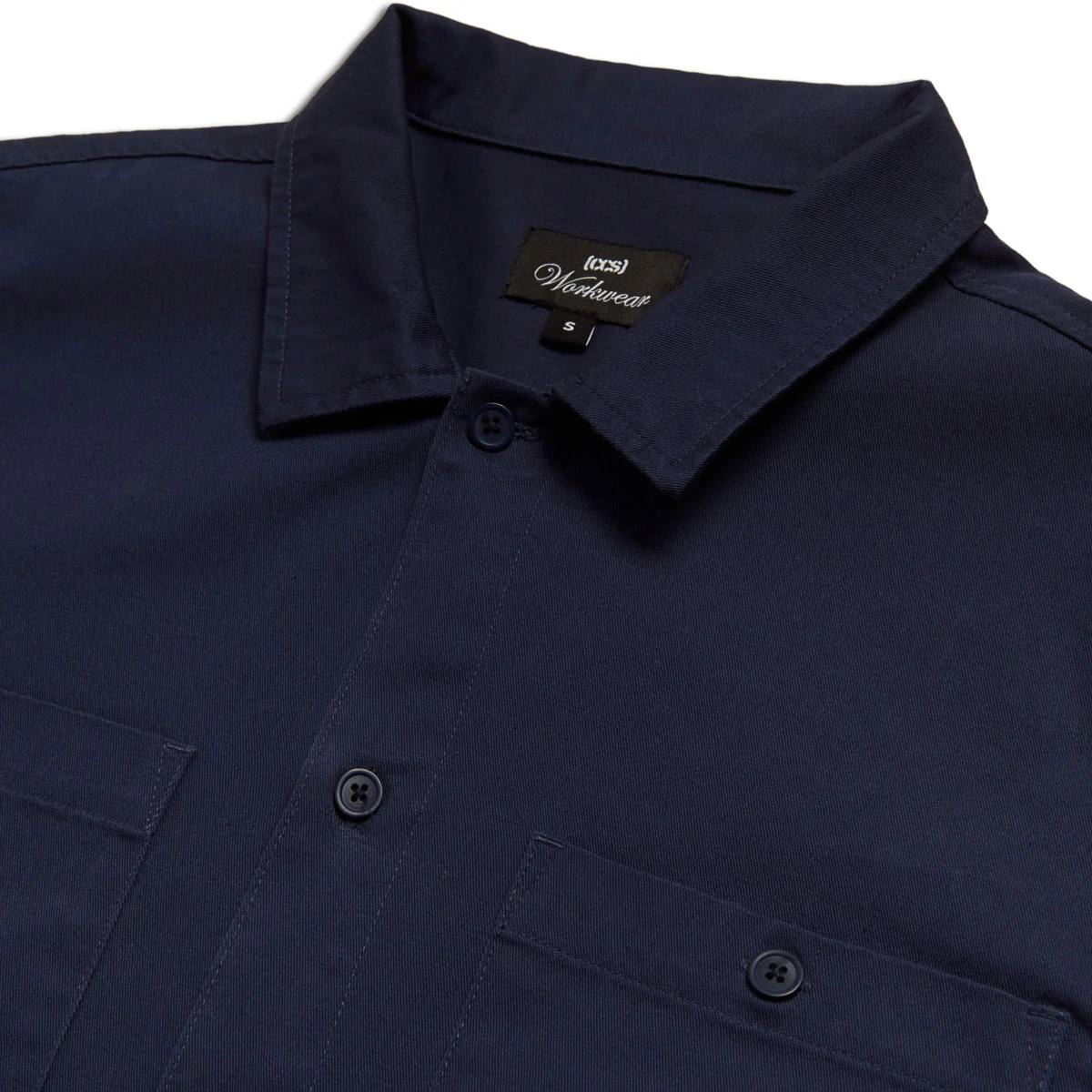 CCS Heavy Cotton Work Shirt - Navy - Image 6