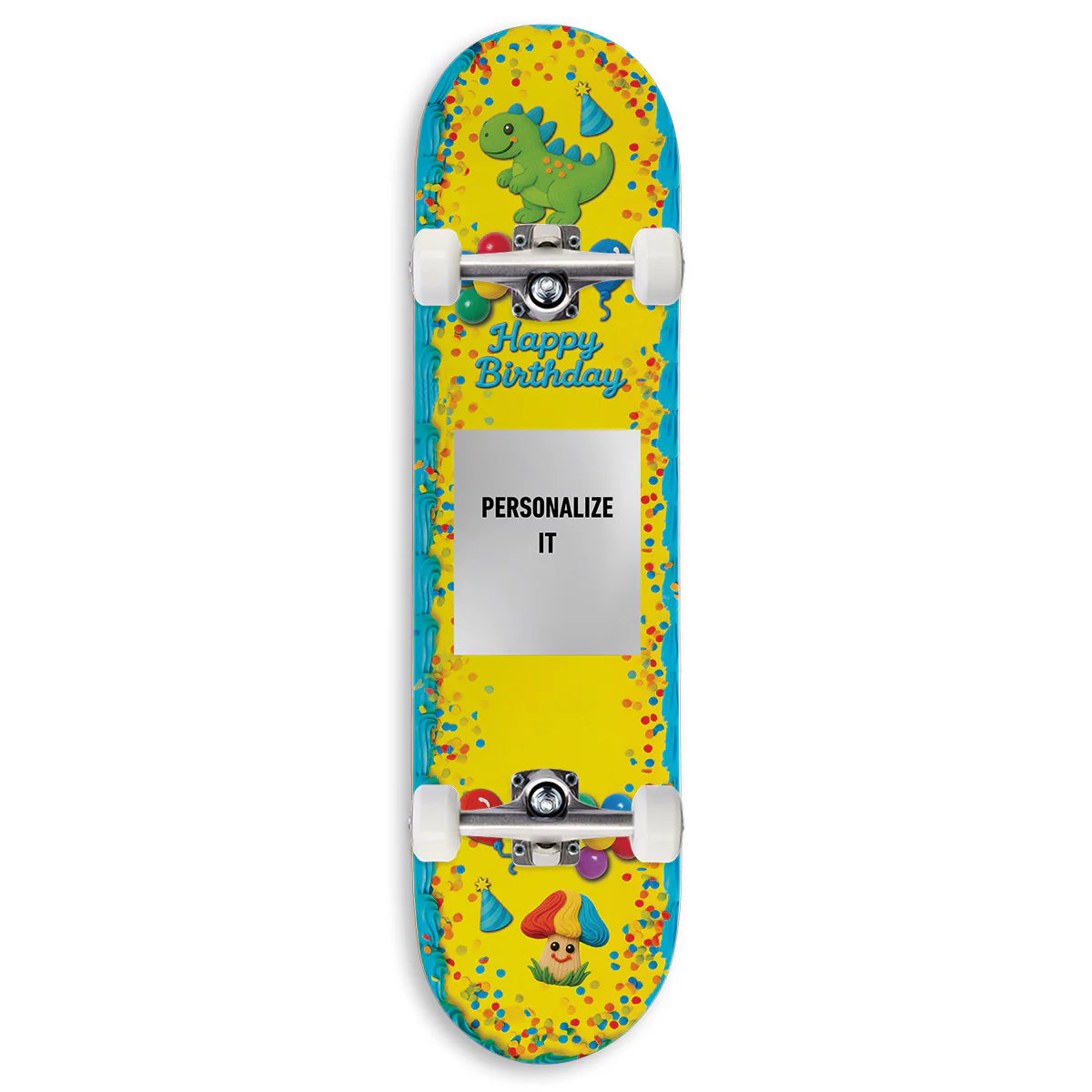 CCS Customs Birthday Skateboard Complete - Cake - 8.375"