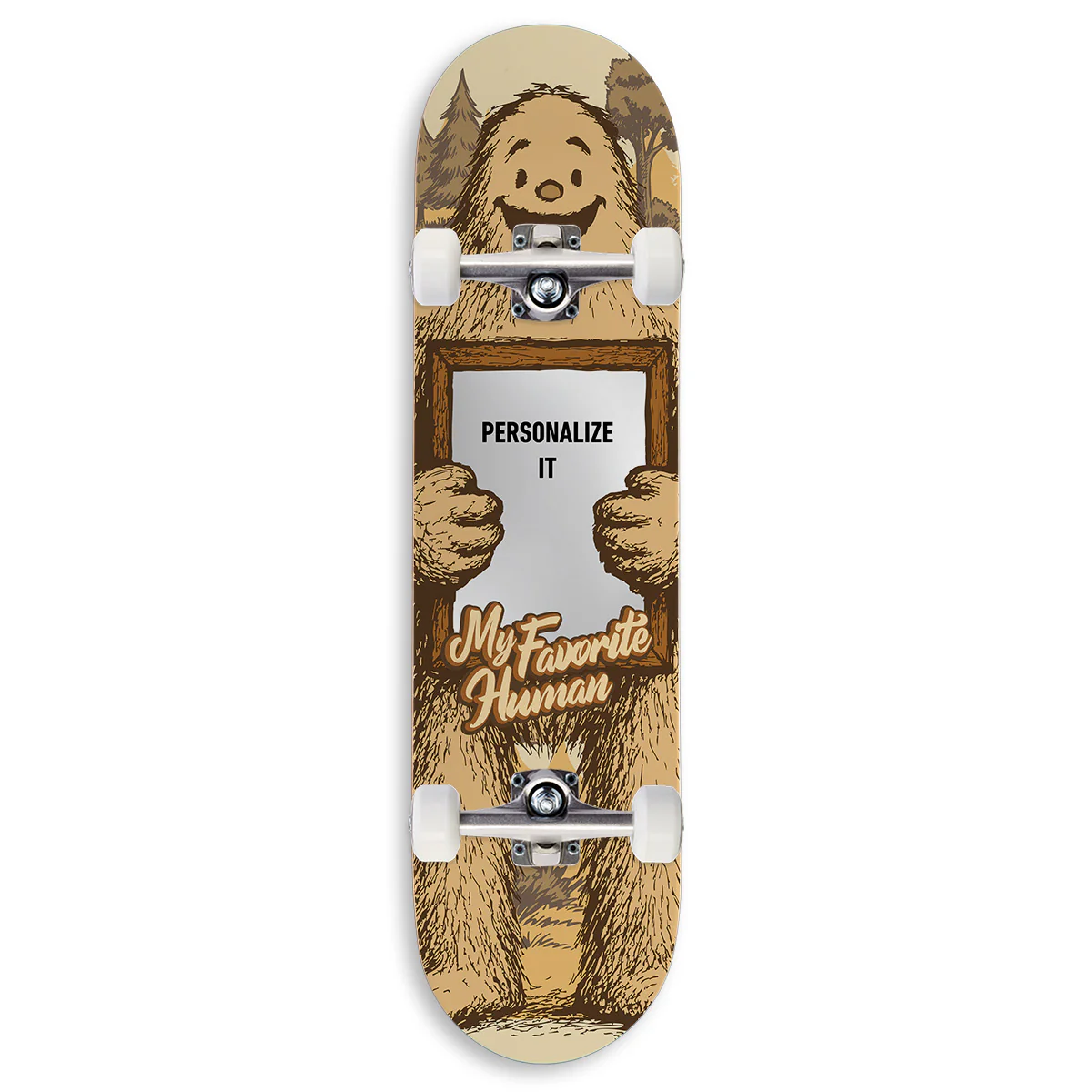 CCS Customs Birthday Skateboard Complete - My Favorite Human - 8.125"