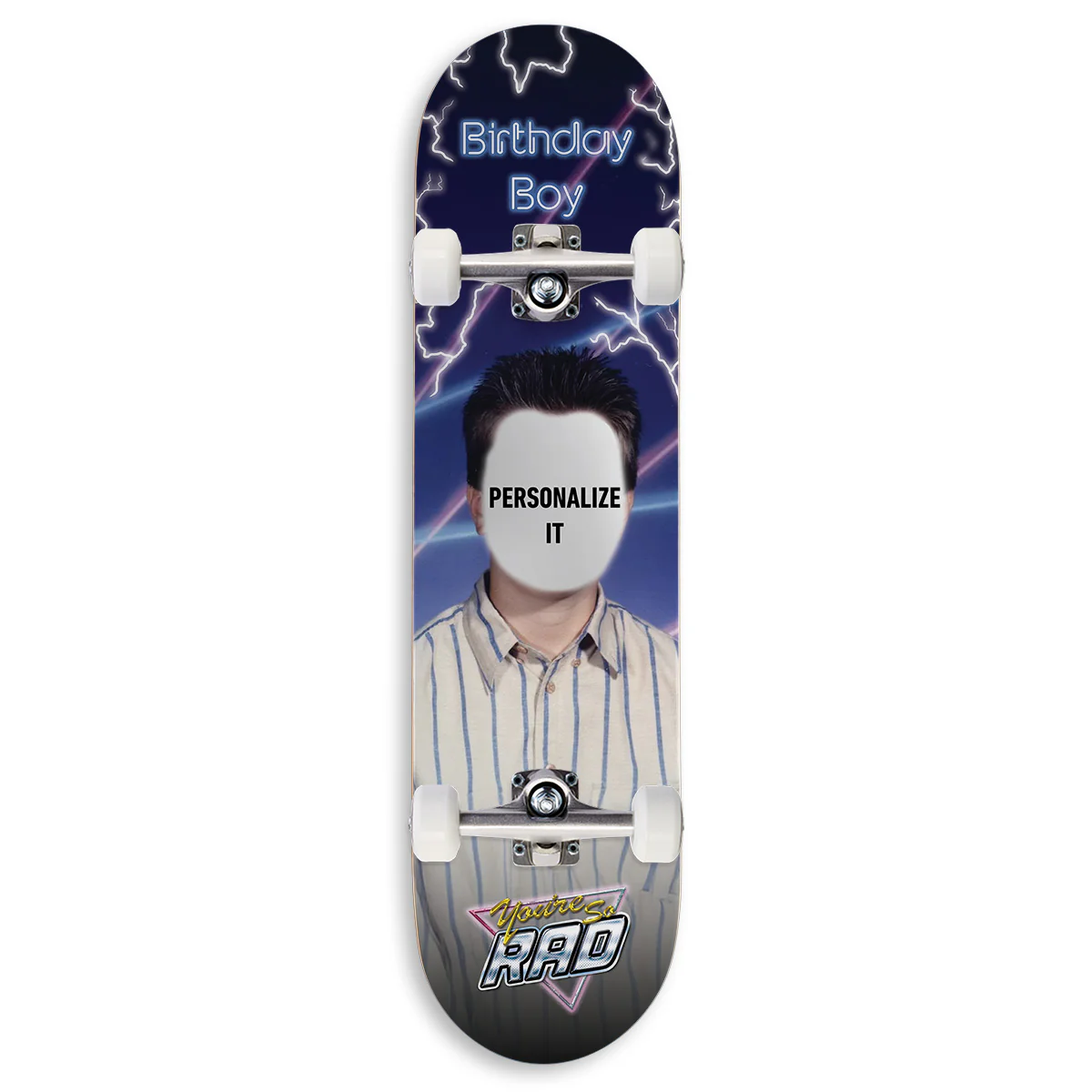 CCS Customs Birthday Skateboard Complete - School Photo Boy