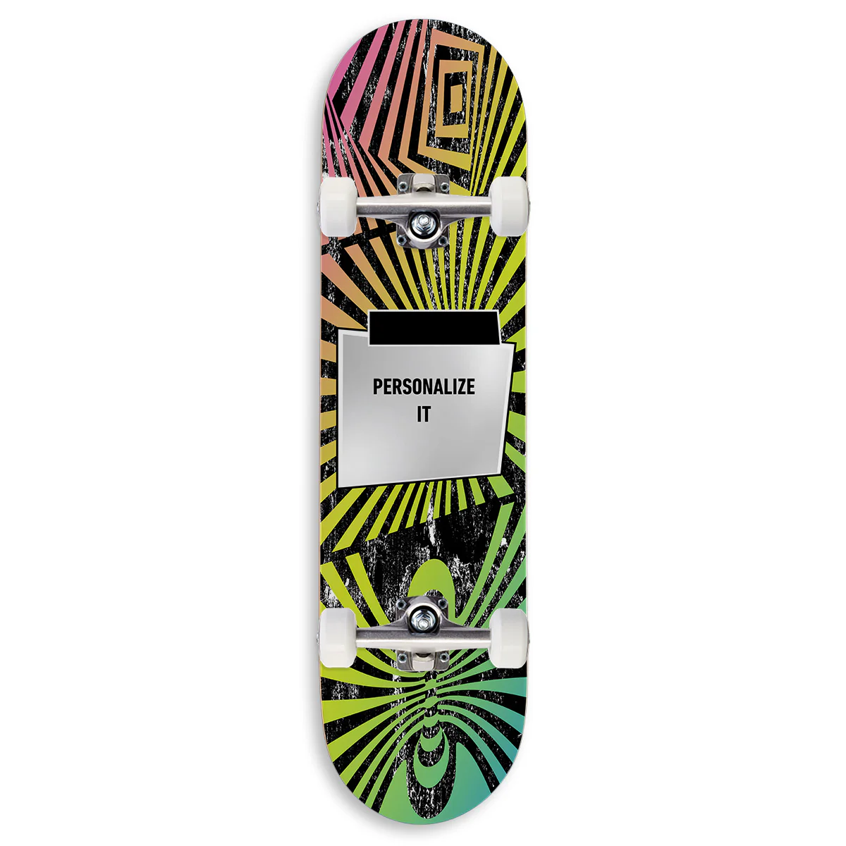 CCS Customs Photo Moments Skateboard Complete - Kaleidoscope - 8.125"