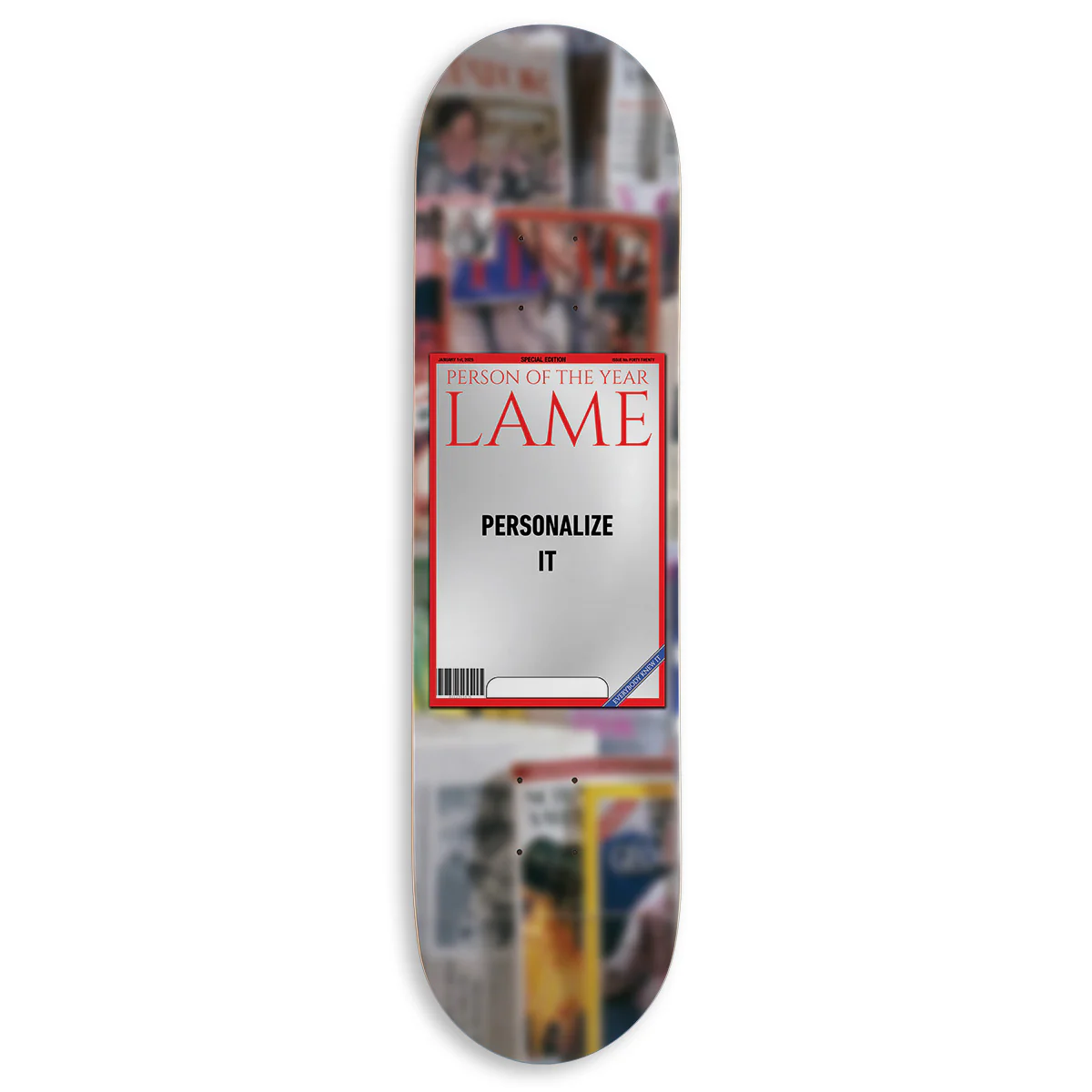 CCS Customs Photo Moments Skateboard Deck - Person Of The Year - 7.75"