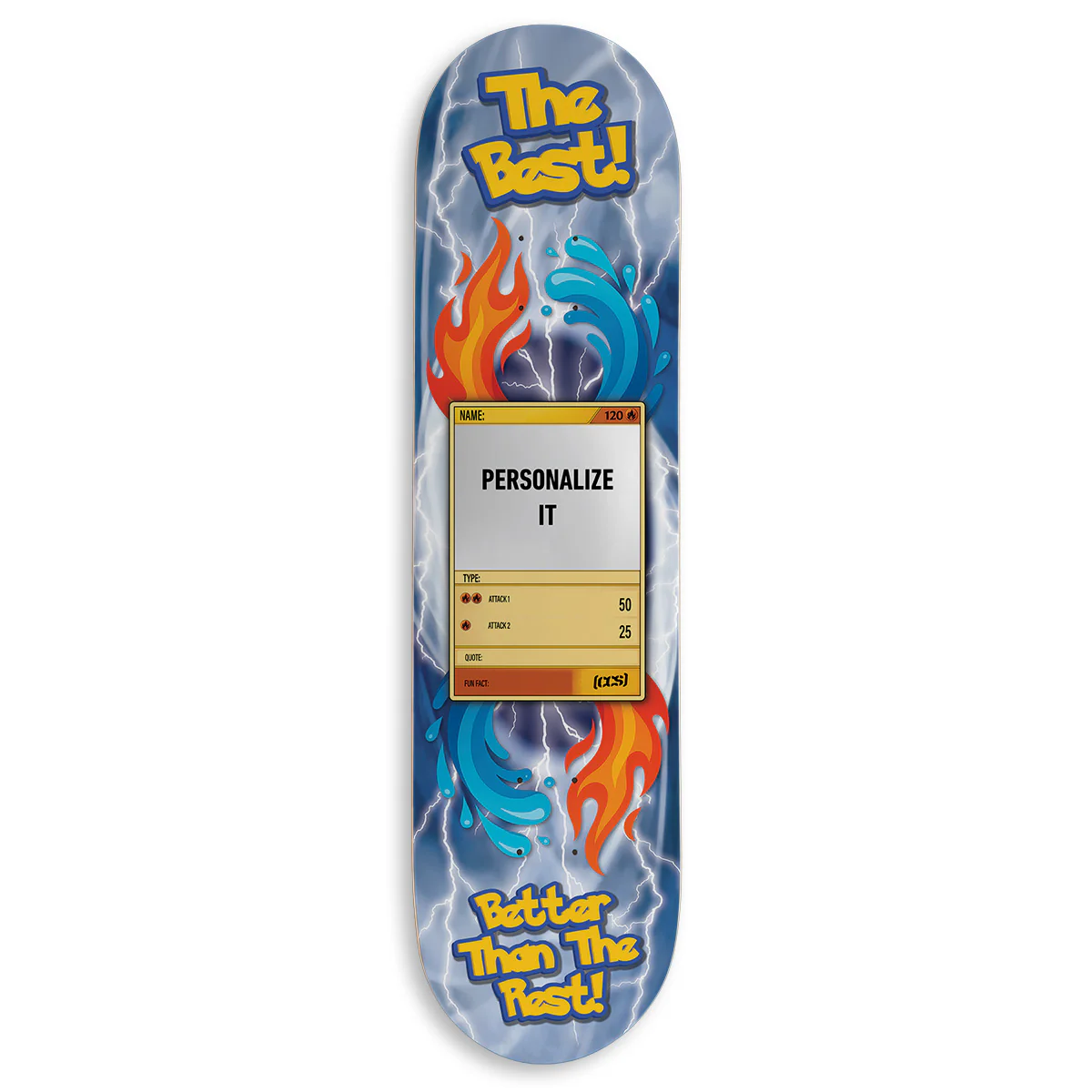 CCS Customs Photo Moments Skateboard Deck - Trading Card Game - 8.125"