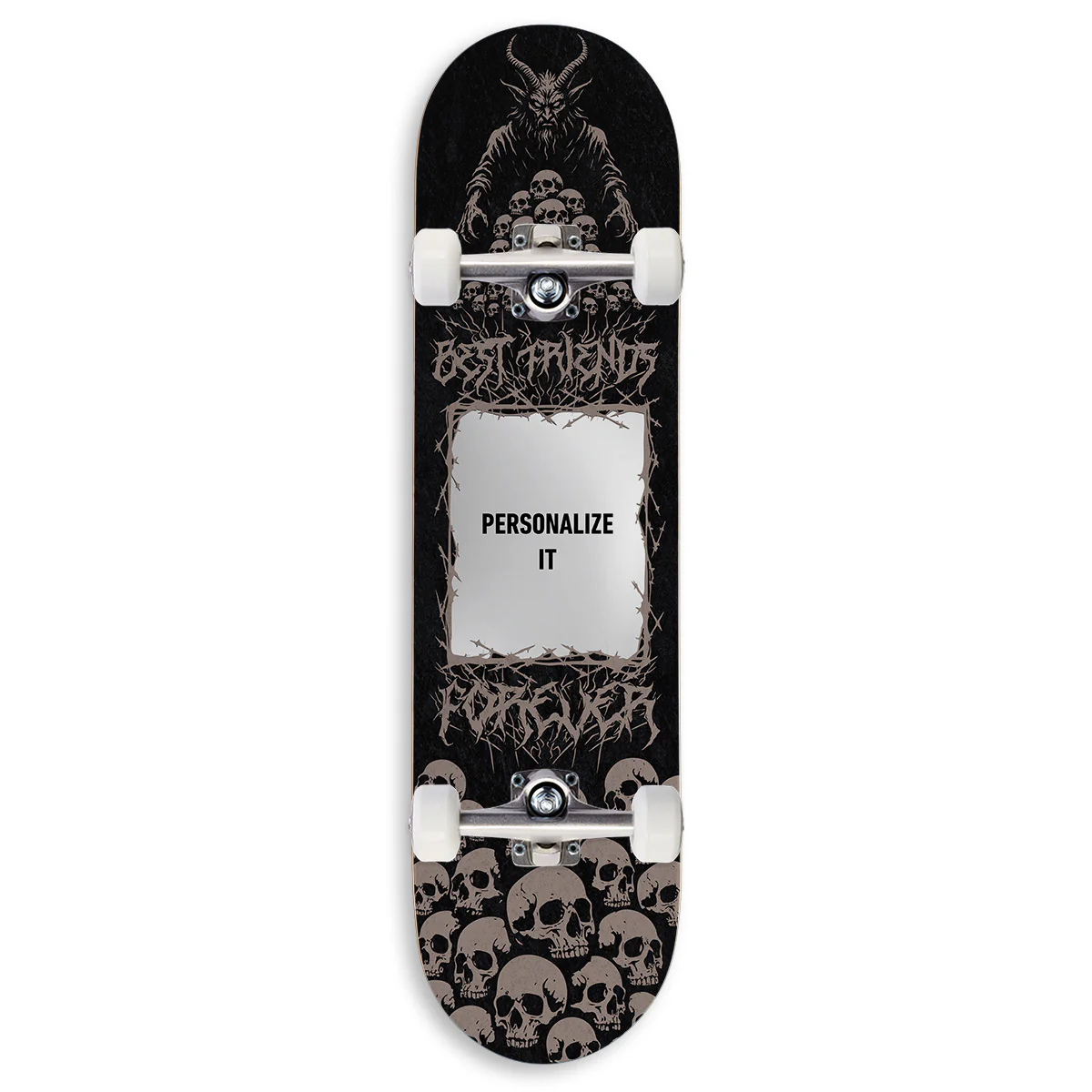 CCS Customs Together Skateboard Complete - Bff Heavy Metal - 8.00"