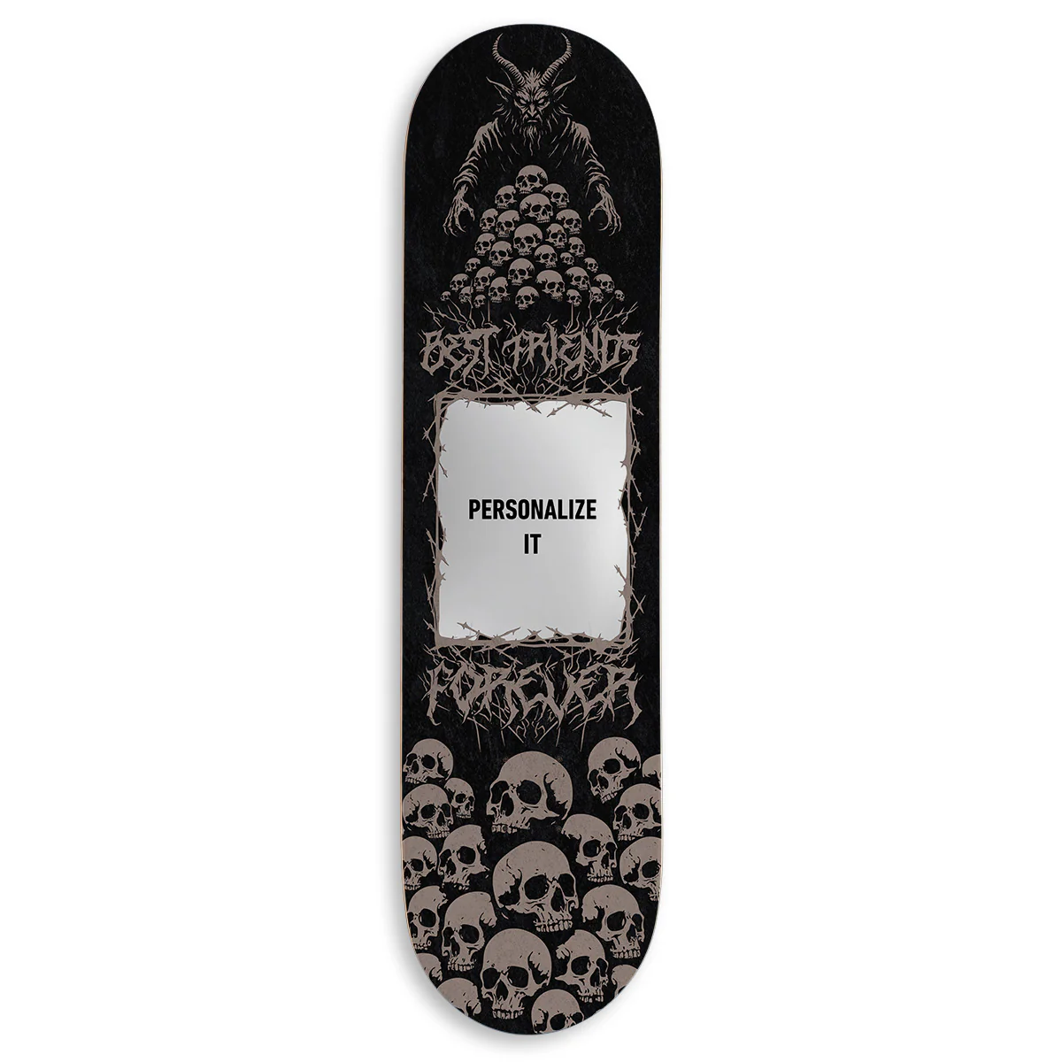 CCS Customs Together Skateboard Deck - Bff Heavy Metal - 8.25"
