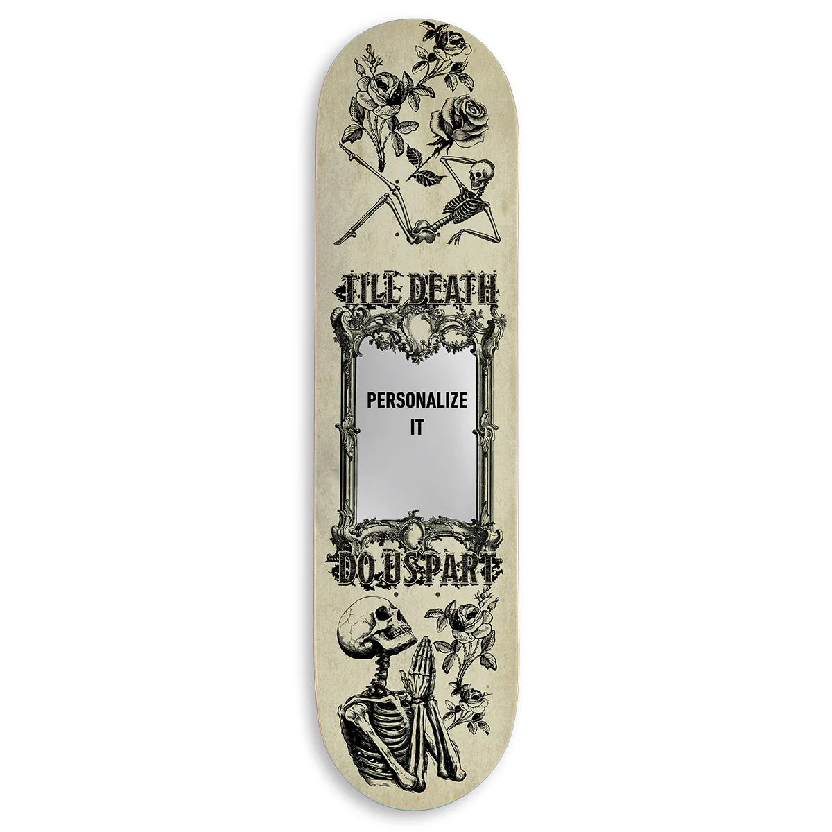 CCS Customs Together Skateboard Deck - Till Death - 7.75"