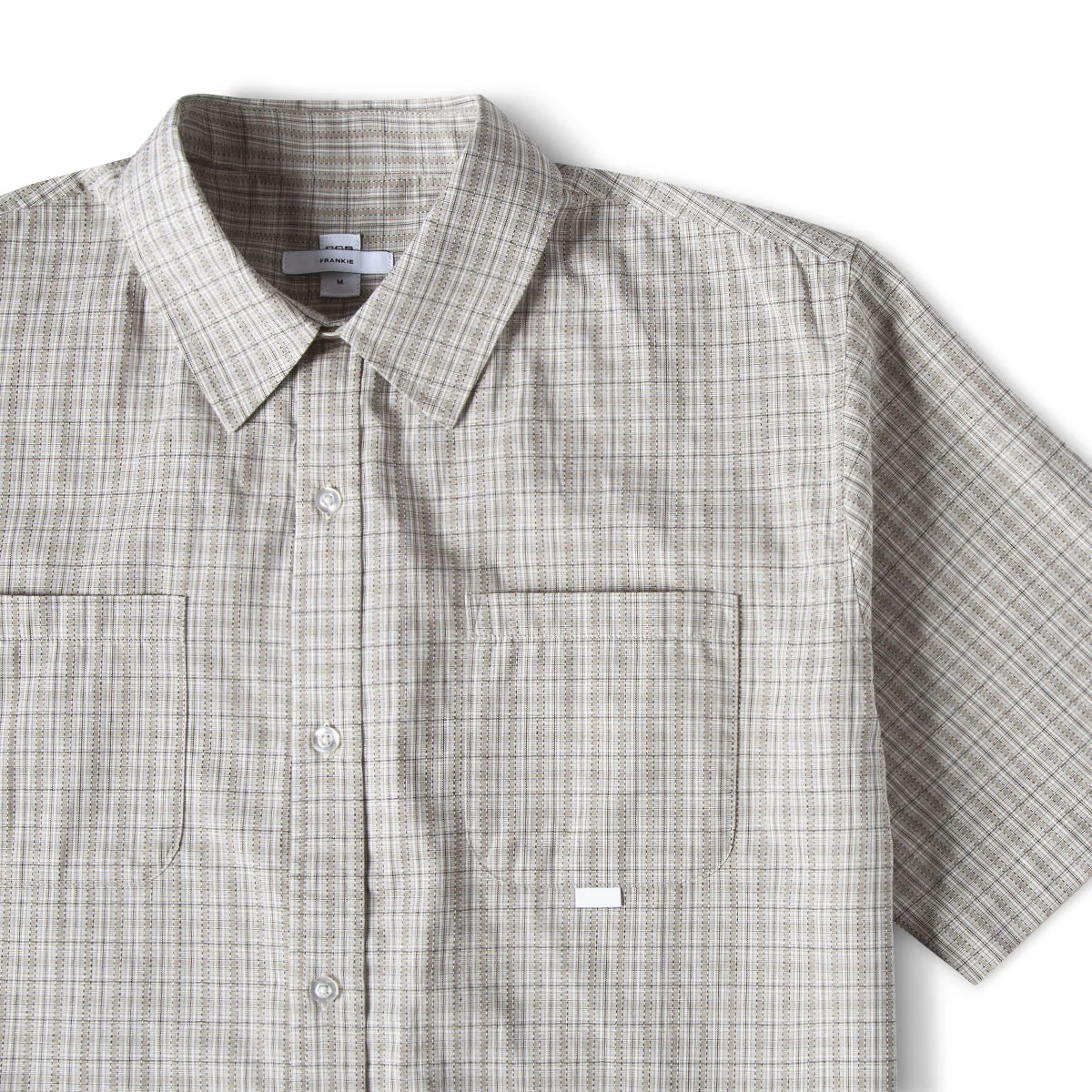 CCS Frankie Shirt - Grey/Green Plaid - Image 5
