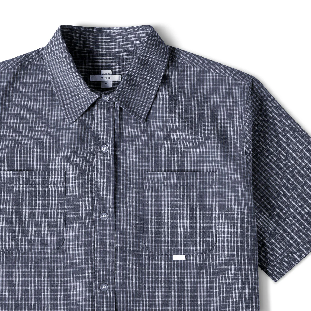 CCS Frankie Shirt - Navy Check - Image 5