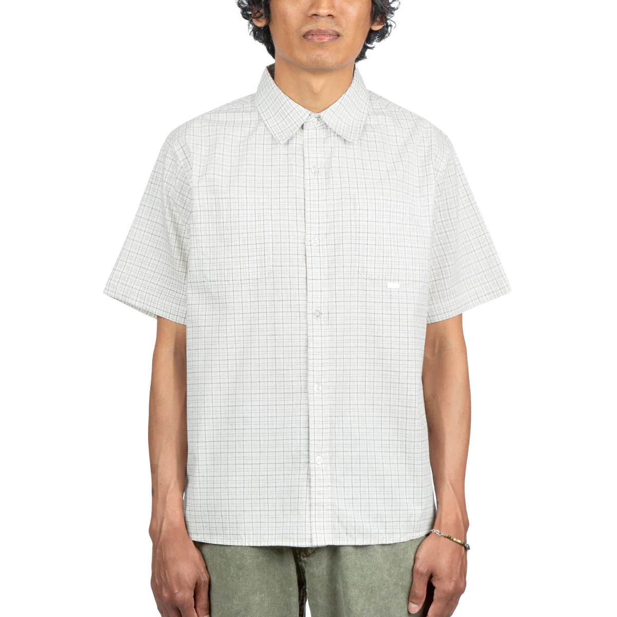 CCS Frankie Shirt - Off White Plaid - Image 2