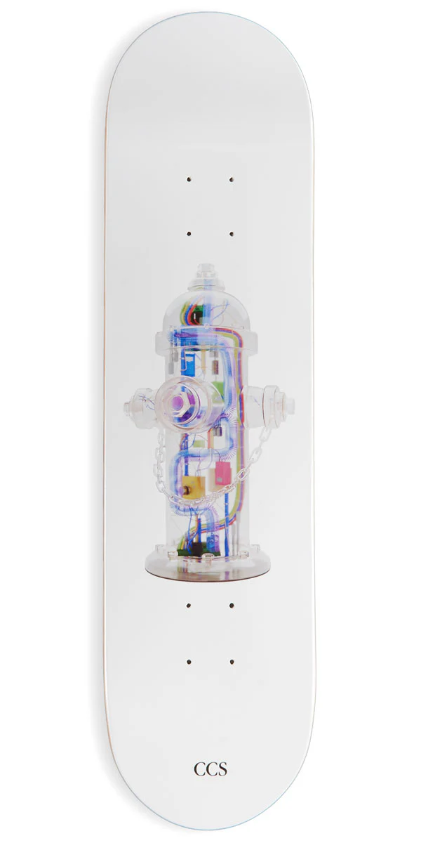 CCS Going Clear Hydrant Skateboard Deck - 7.50"