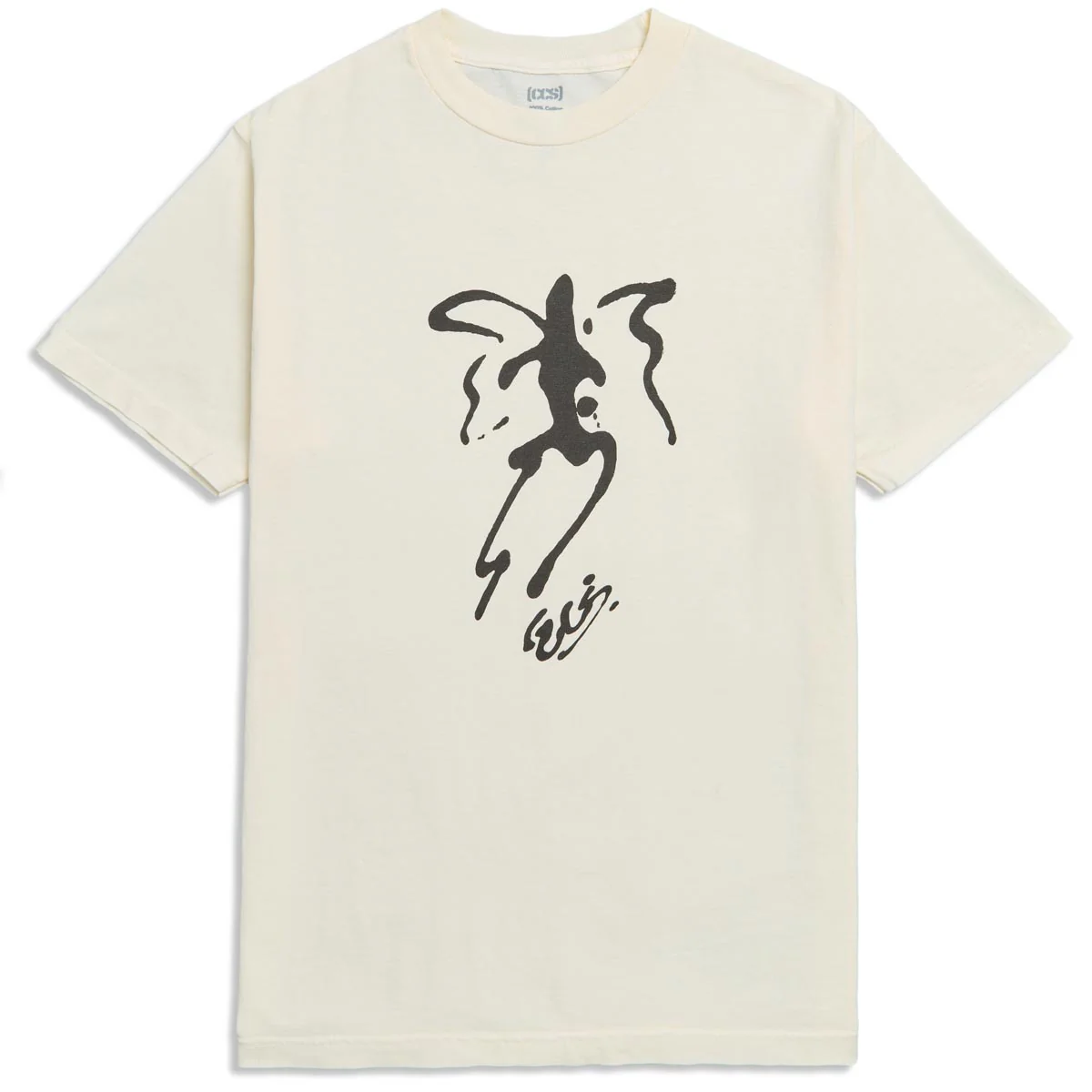 CCS Ink Angel T-Shirt - Faded Cream